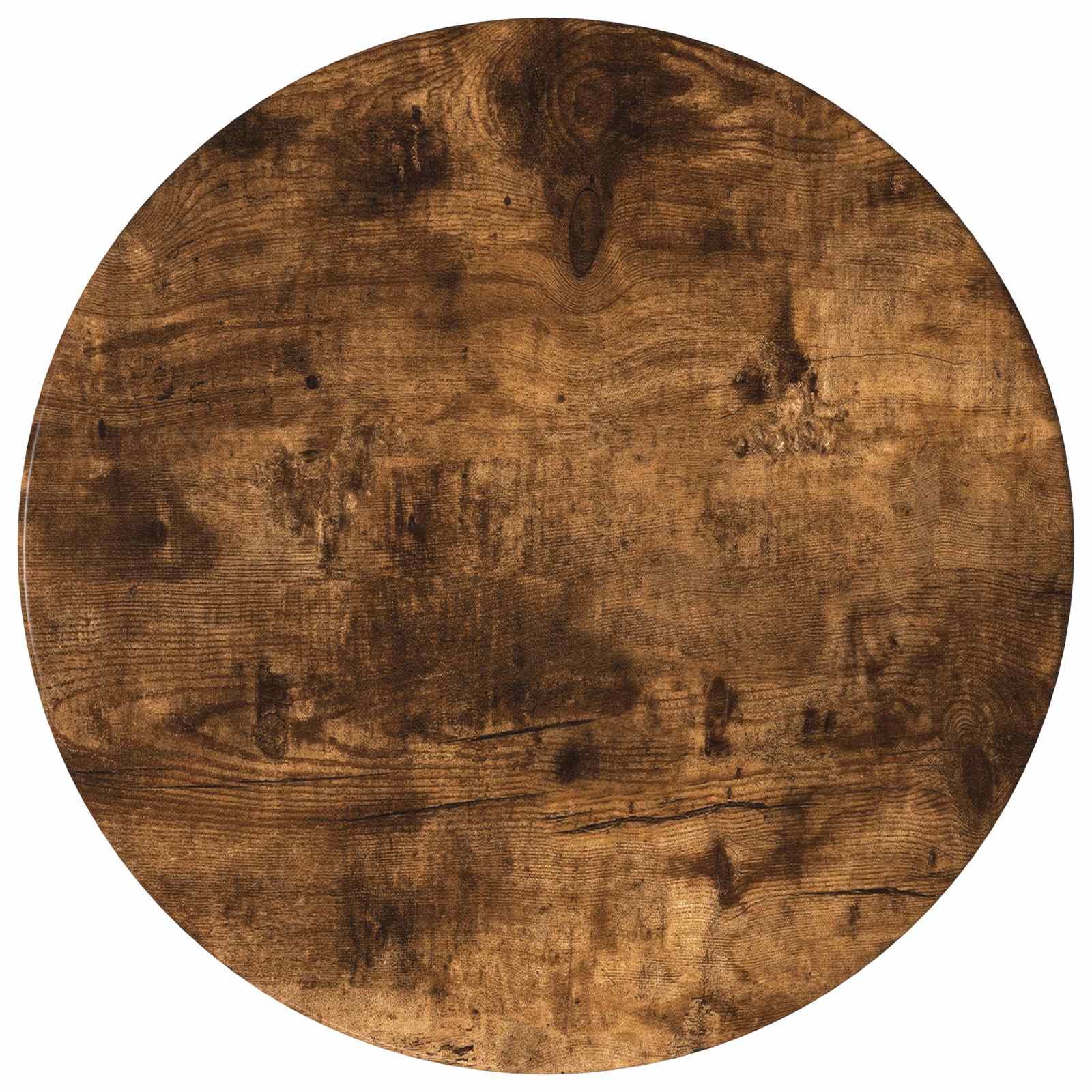 Meuble d'appoint 2 pcs Chêne Fumé Ø40 x 50 cm Bois d’ingénierie - XIOS