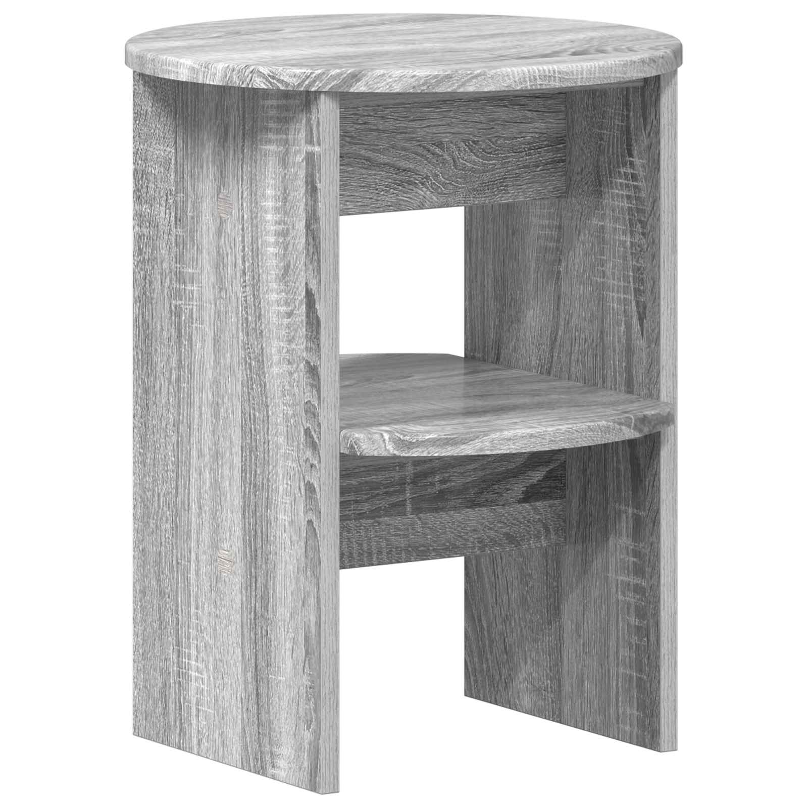 Meuble d'appoint 2 pcs Gris Sonoma Ø40 x 50 cm - XIOS