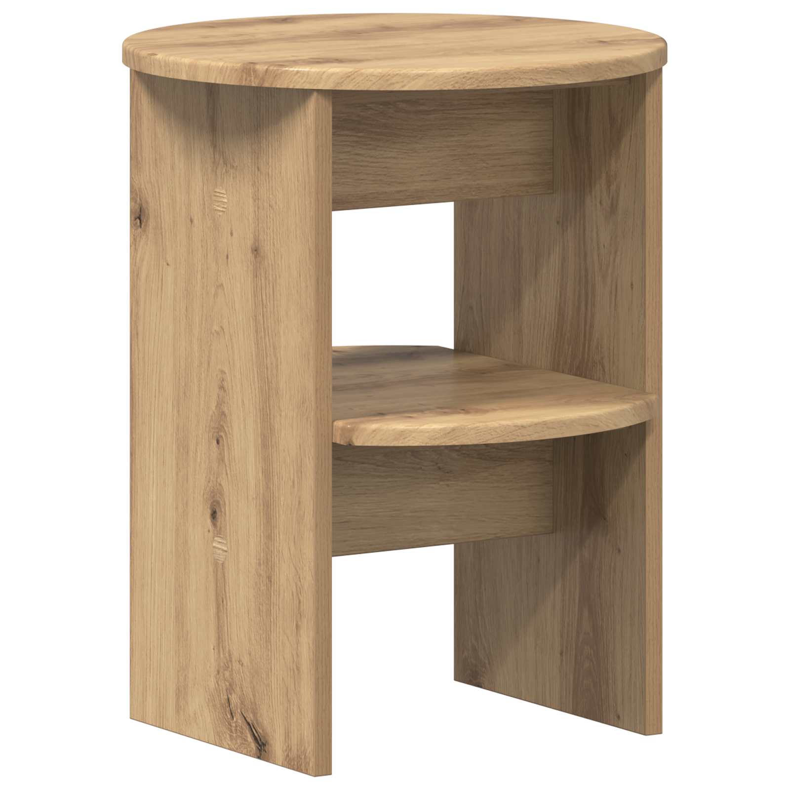 Meuble d'appoint 2 pcs Chêne Artisanal Ø40 x 50 cm - XIOS