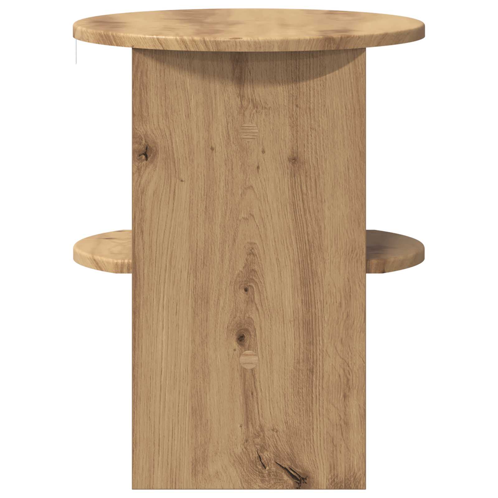 Meuble d'appoint 2 pcs Chêne Artisanal Ø40 x 50 cm - XIOS