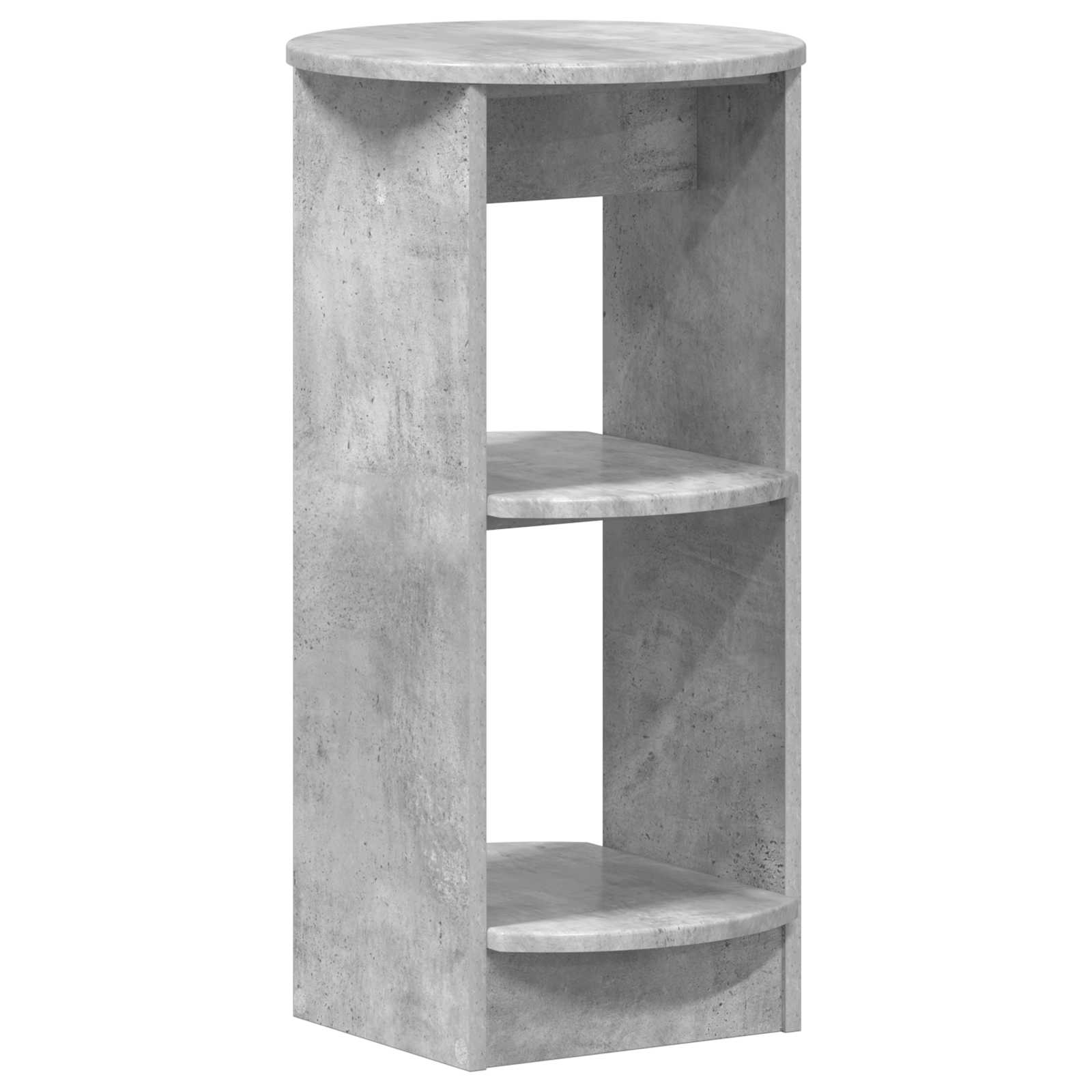 Meuble d'appoint Gris Béton Bois d’ingénierie - XIOS