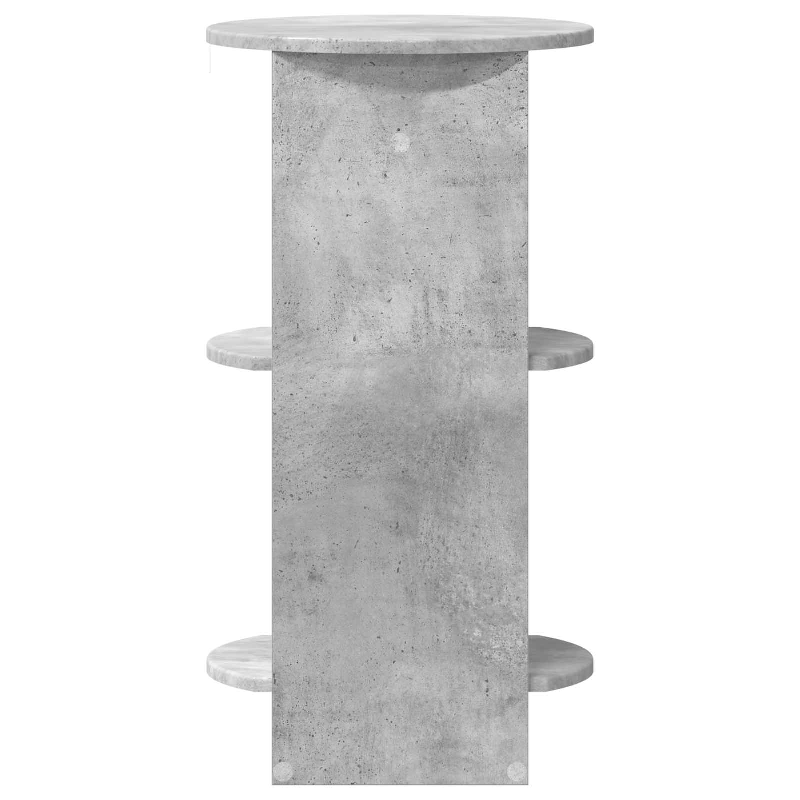 Meuble d'appoint Gris Béton Bois d’ingénierie - XIOS