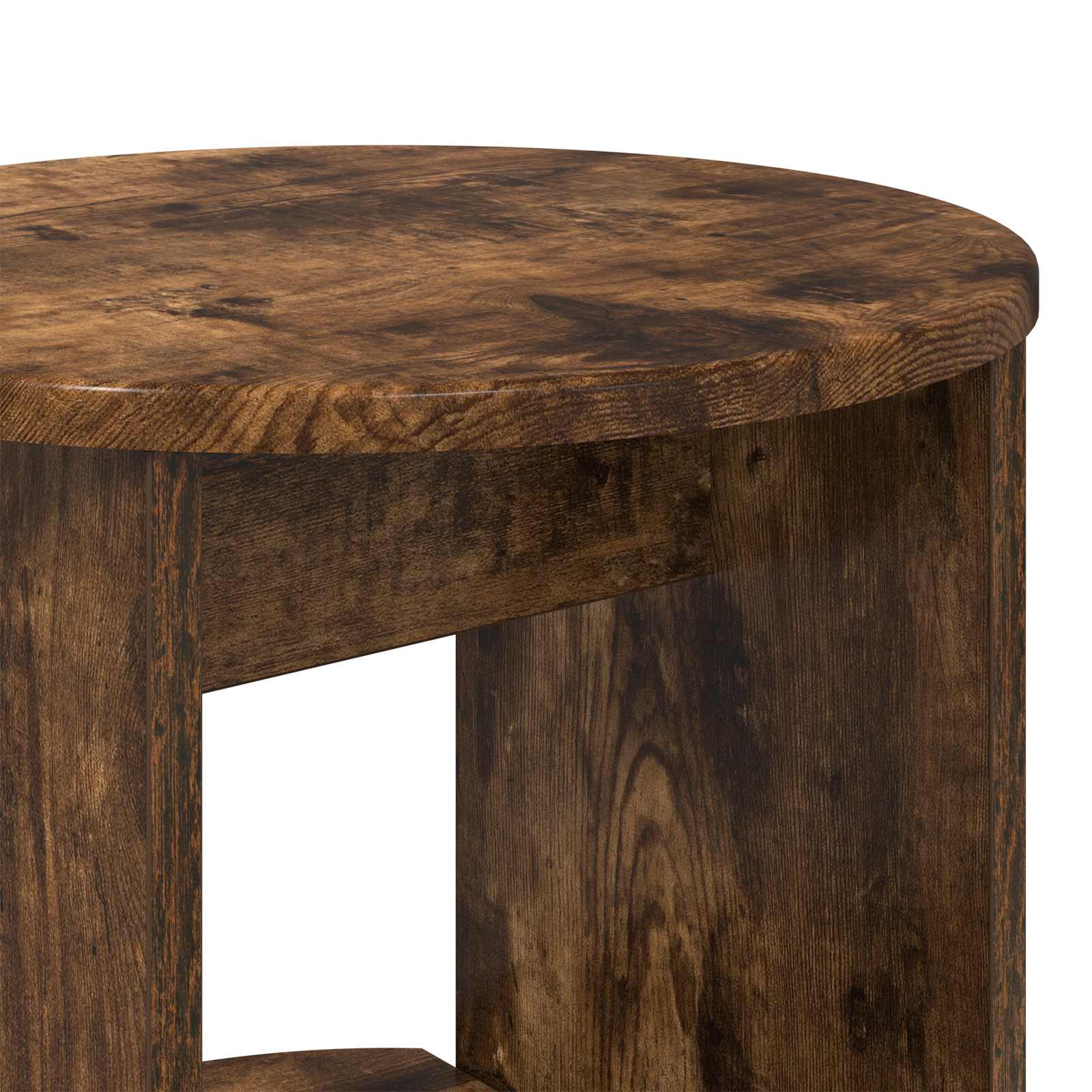 Meuble d'appoint Chêne Fumé 40 x 40 x 75 cm Bois d’ingénierie - XIOS