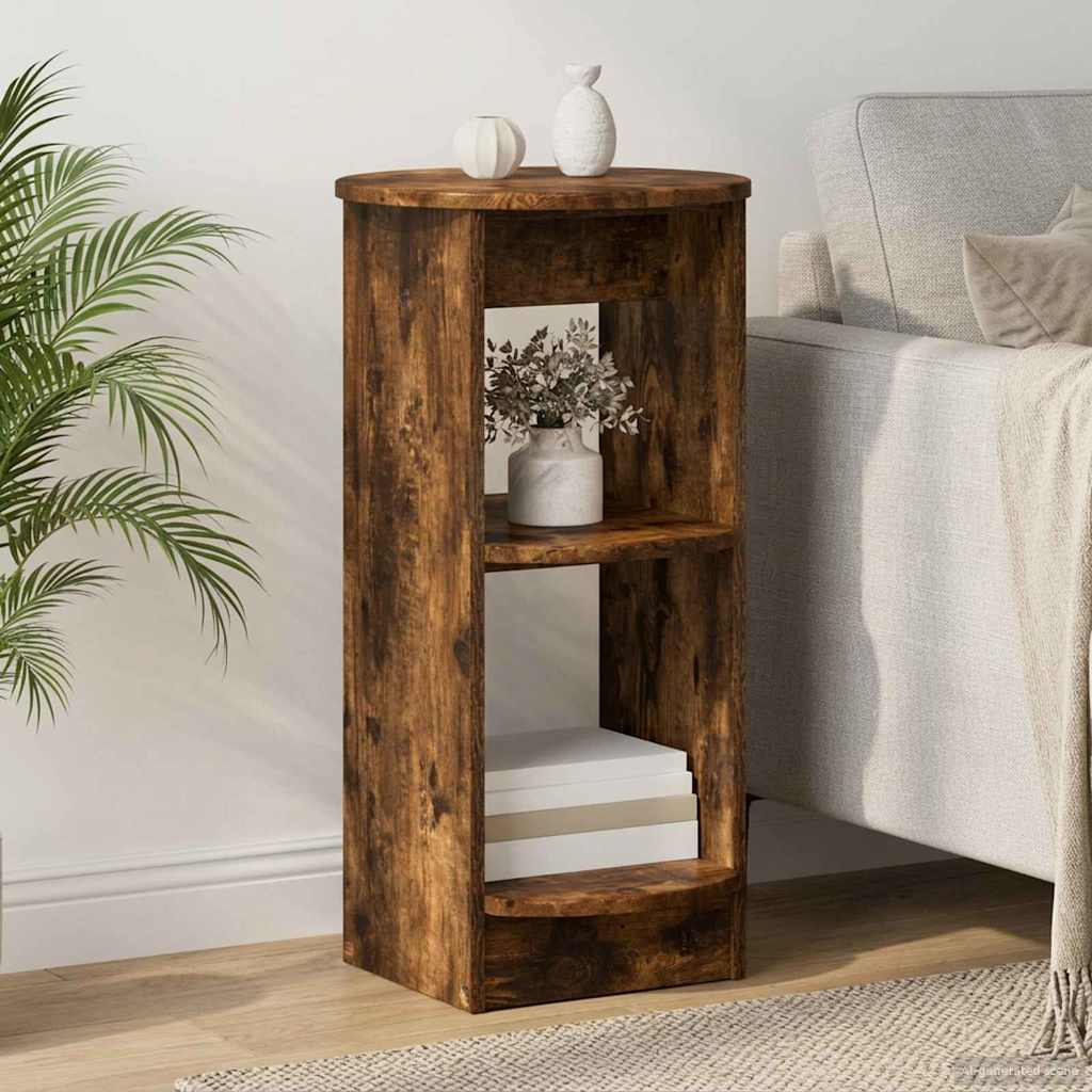 Meuble d'appoint Chêne Fumé 40 x 40 x 75 cm Bois d’ingénierie - XIOS
