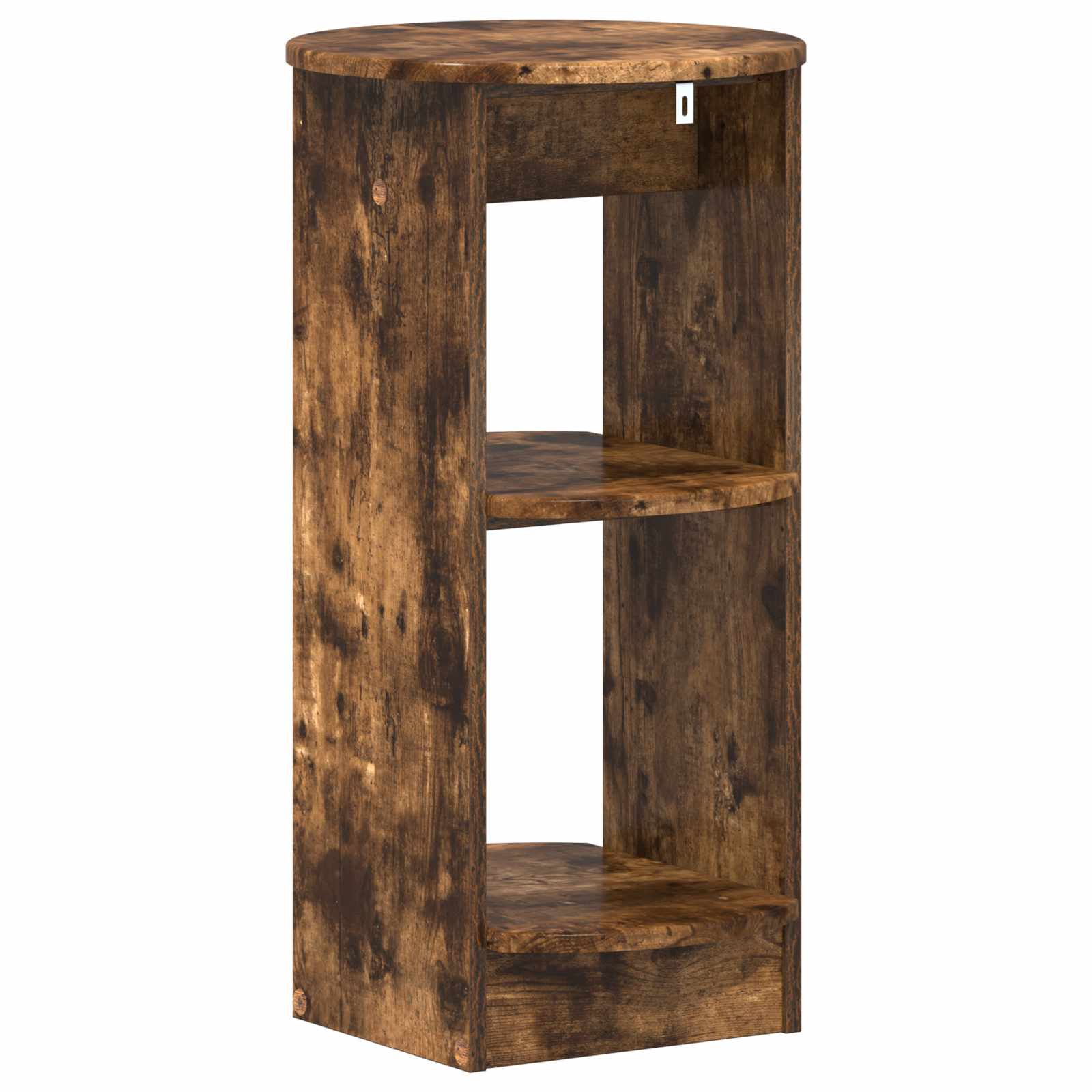 Meuble d'appoint Chêne Fumé 40 x 40 x 75 cm Bois d’ingénierie - XIOS