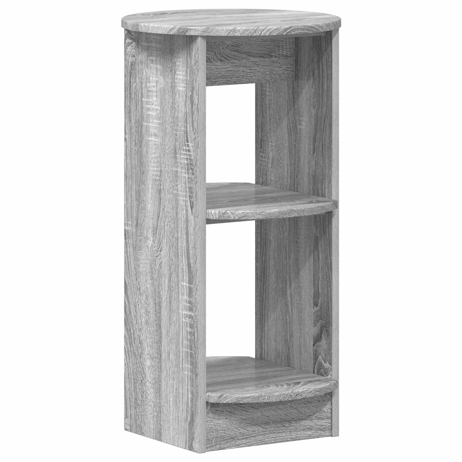 Meuble d'appoint Gris Sonoma 40 x 40 x 75 cm Bois d’ingénierie - XIOS