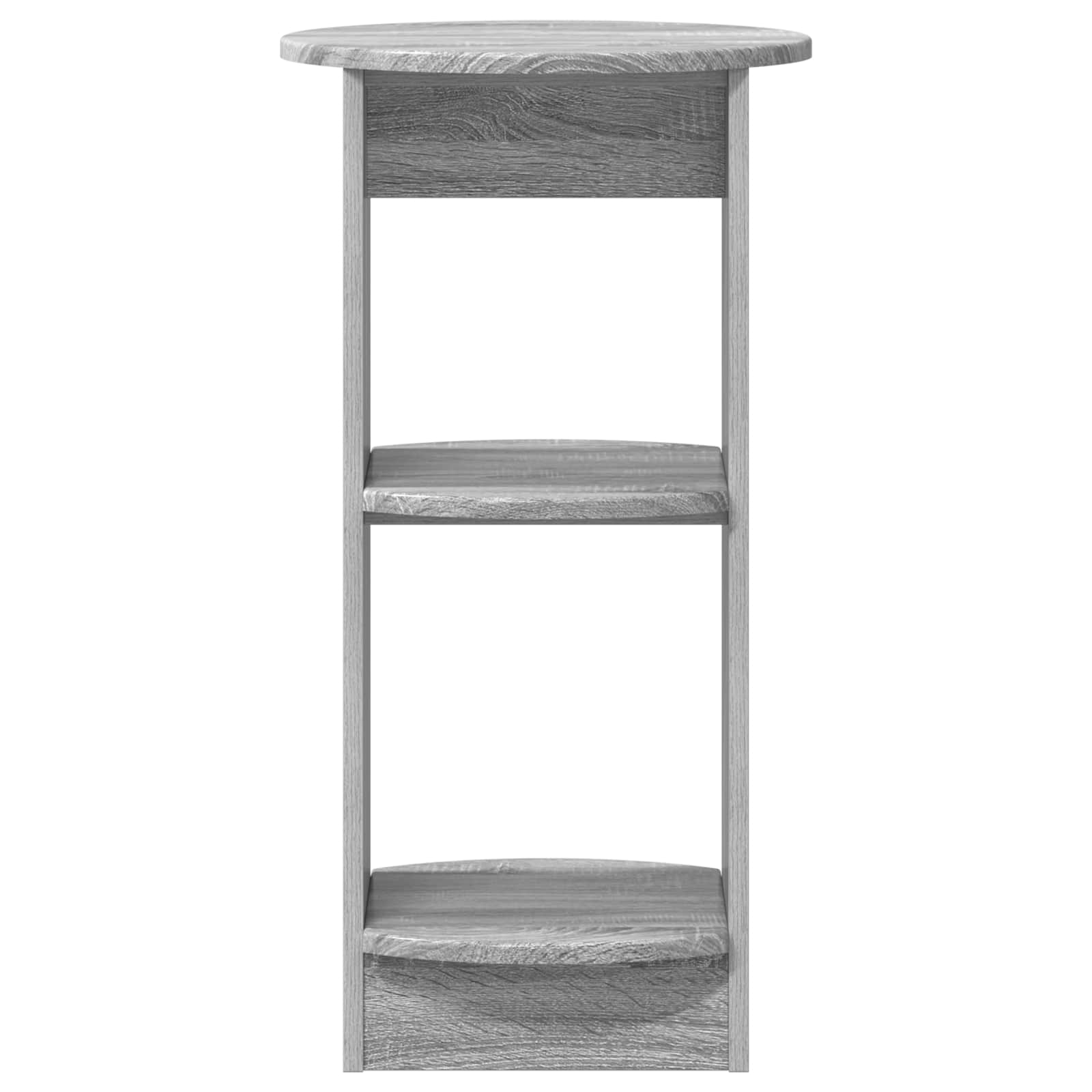 Meuble d'appoint Gris Sonoma 40 x 40 x 75 cm Bois d’ingénierie - XIOS