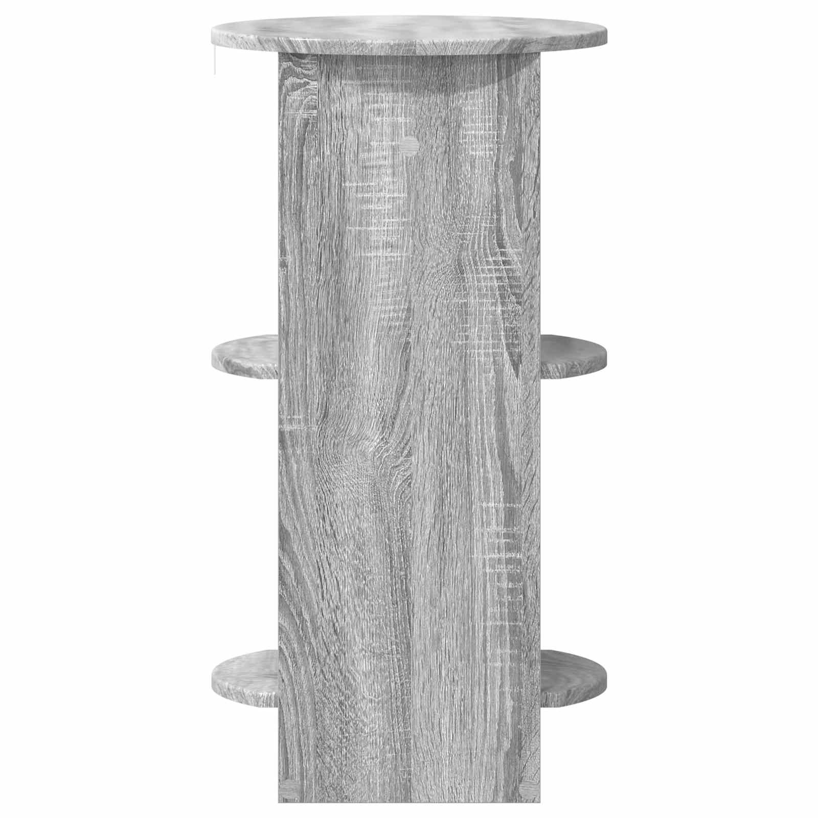 Meuble d'appoint Gris Sonoma 40 x 40 x 75 cm Bois d’ingénierie - XIOS