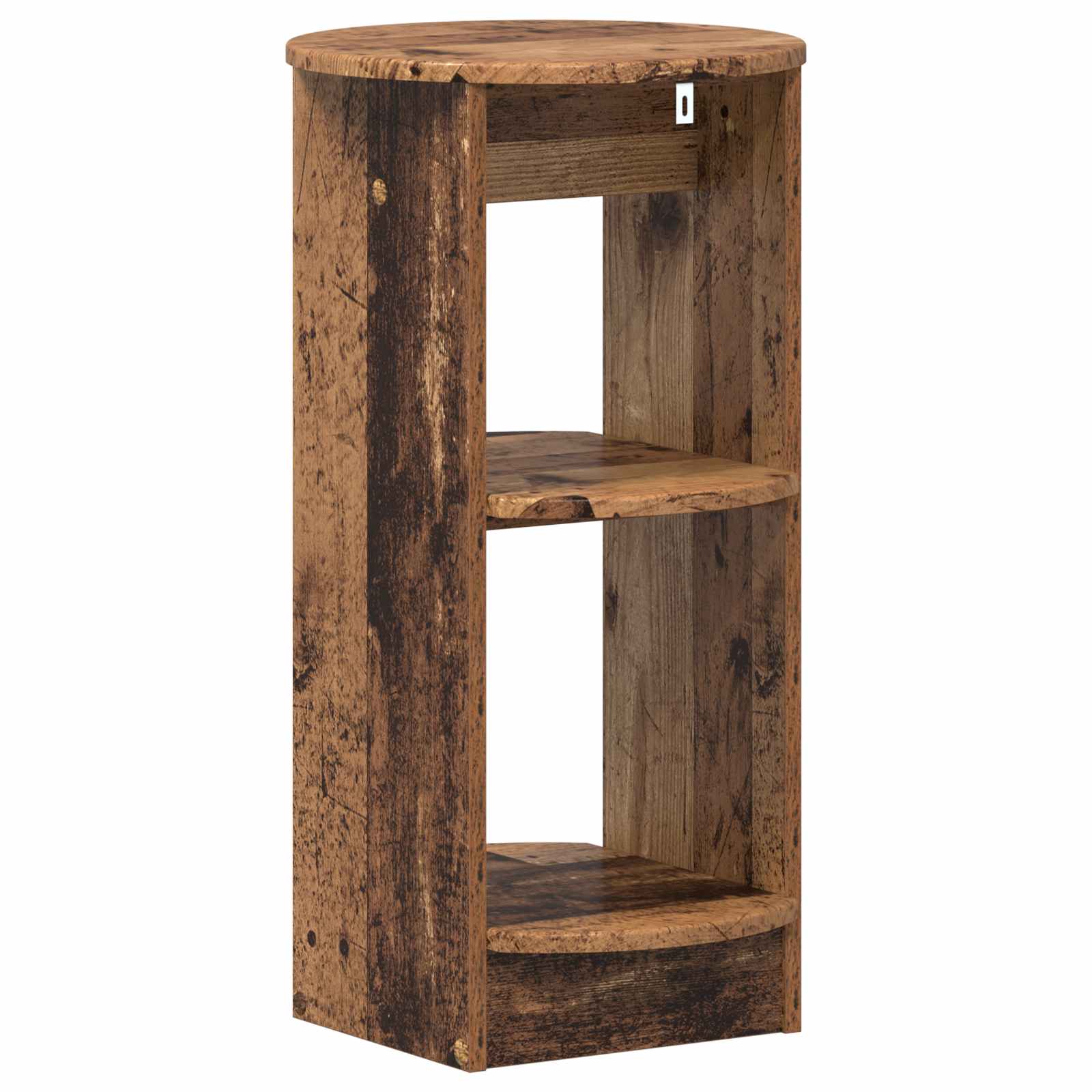 Meuble d'appoint Bois ancien 40 x 40 x 75 cm Bois d’ingénierie