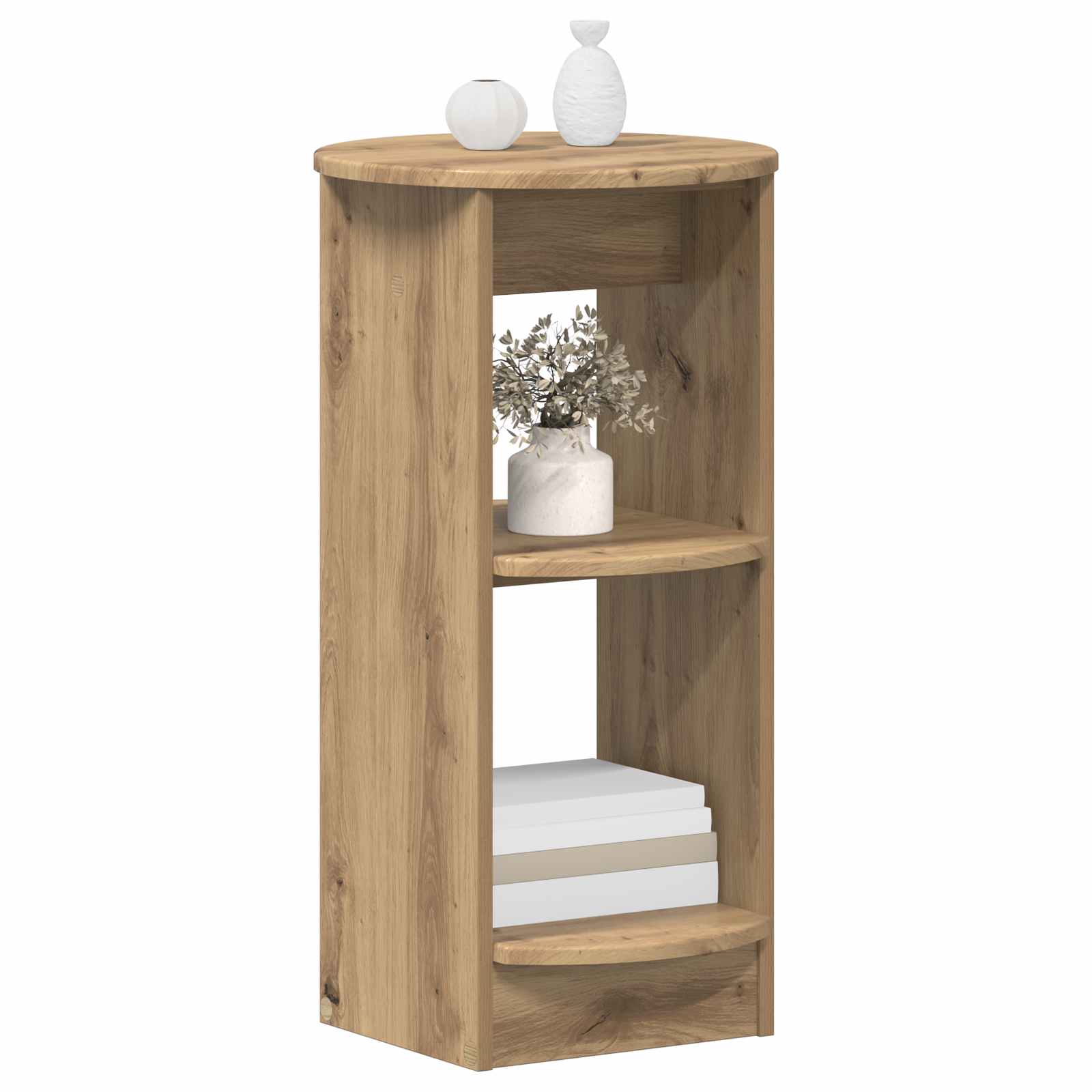 Meuble d'appoint Chêne Artisanal 40 x 40 x 75 cm