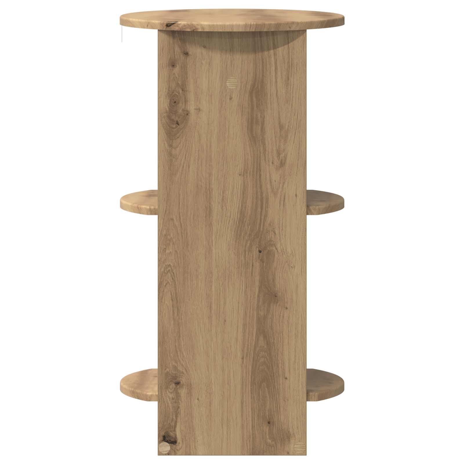 Meuble d'appoint Chêne Artisanal 40 x 40 x 75 cm