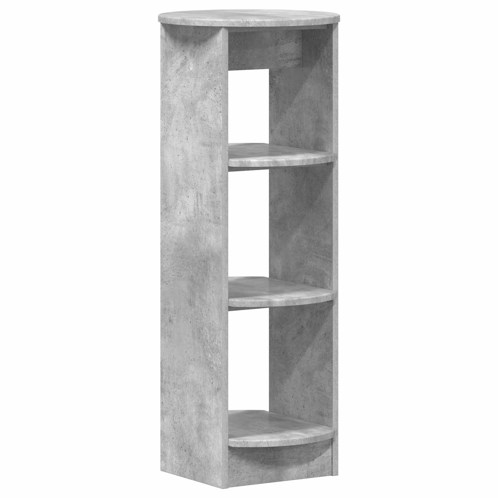 Meuble d'appoint Gris Béton 40 x 40 x 100 cm Bois d’ingénierie - XIOS