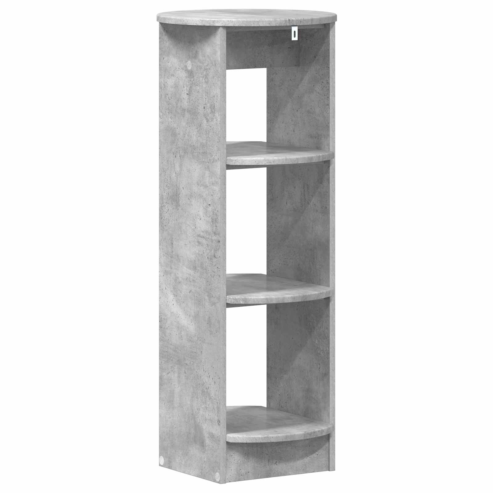 Meuble d'appoint Gris Béton 40 x 40 x 100 cm Bois d’ingénierie - XIOS