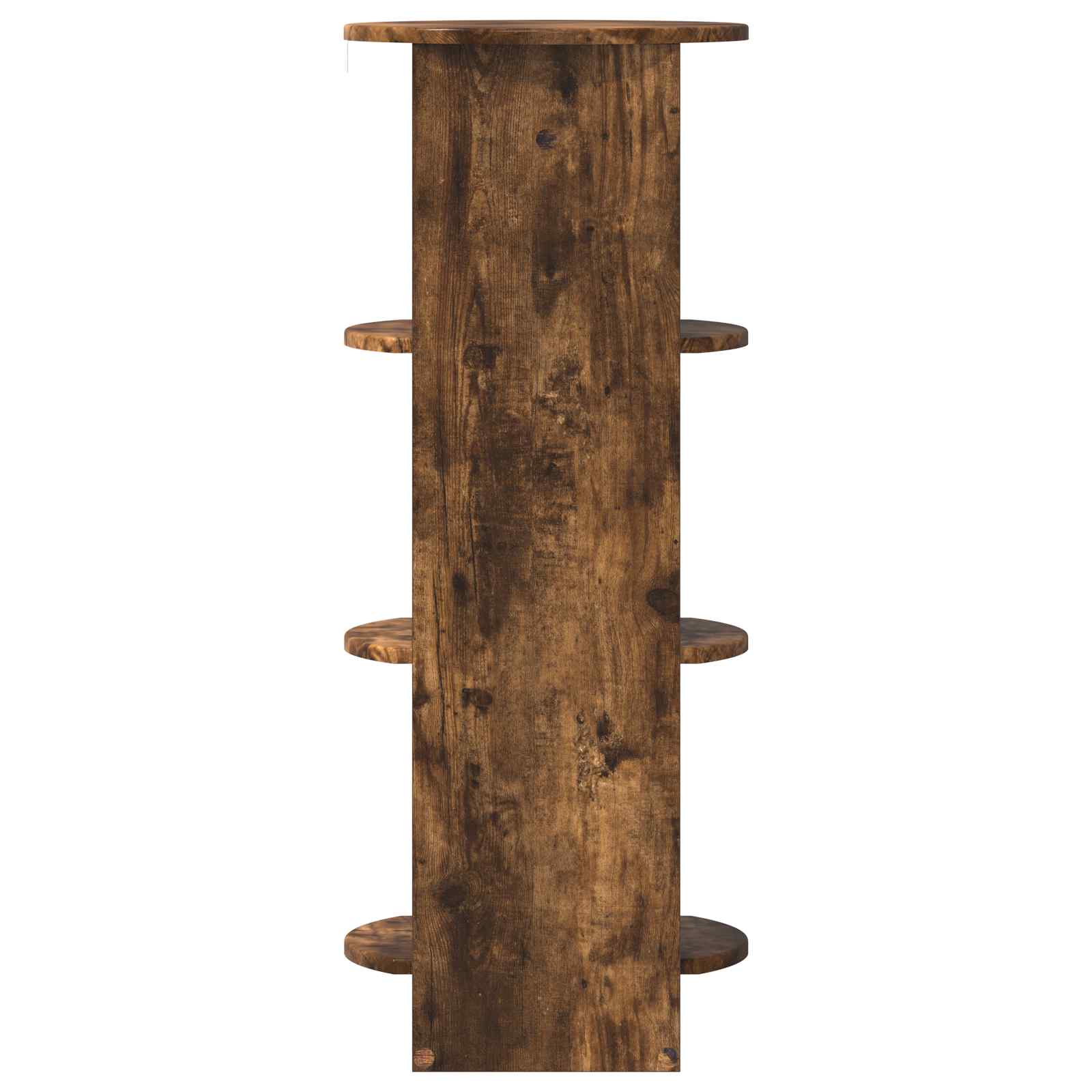 Meuble d'appoint Chêne Fumé 40 x 40 x 100 cm Bois d’ingénierie - XIOS