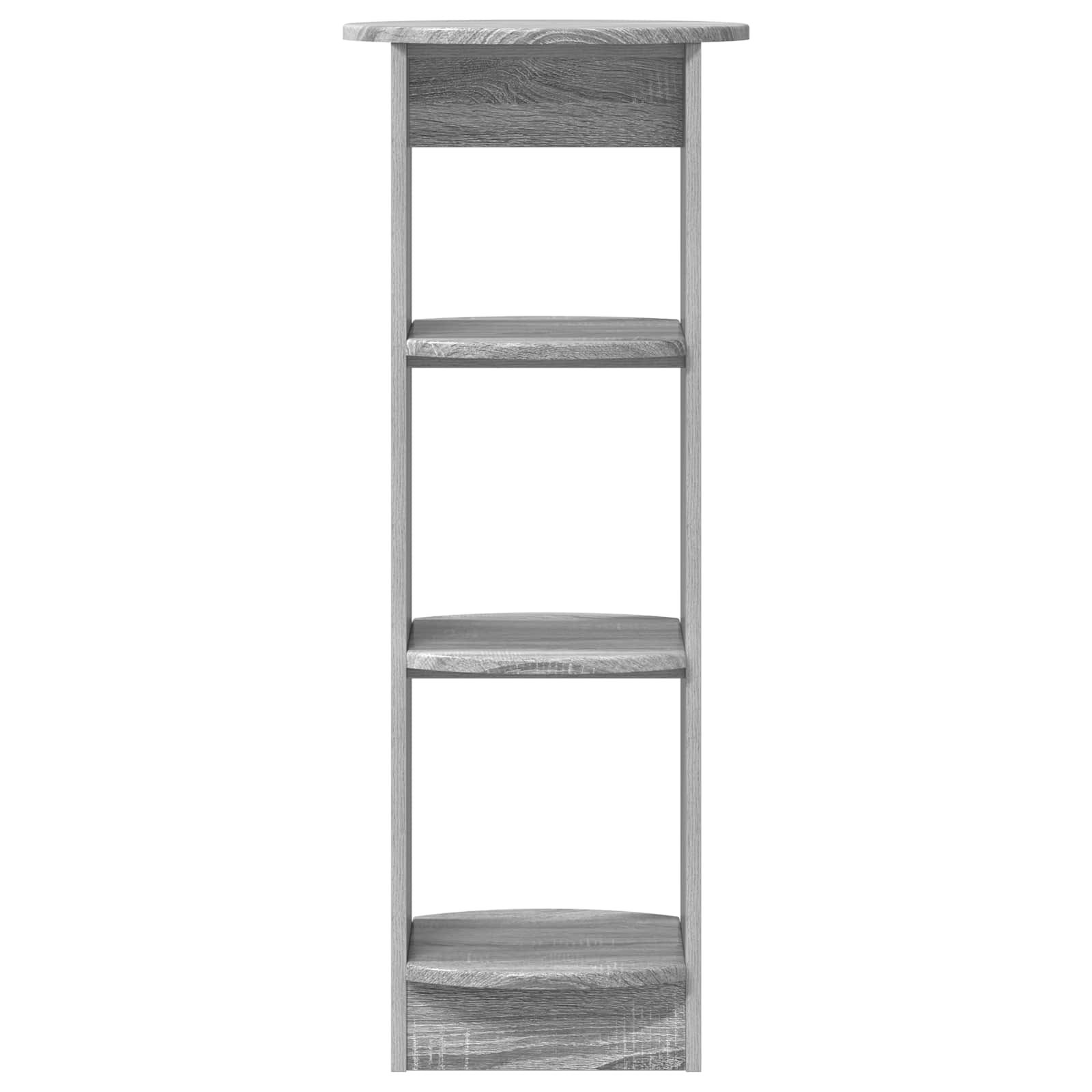 Meuble d'appoint Sonoma gris 40 x 40 x 100 cm Bois d’ingénierie - XIOS