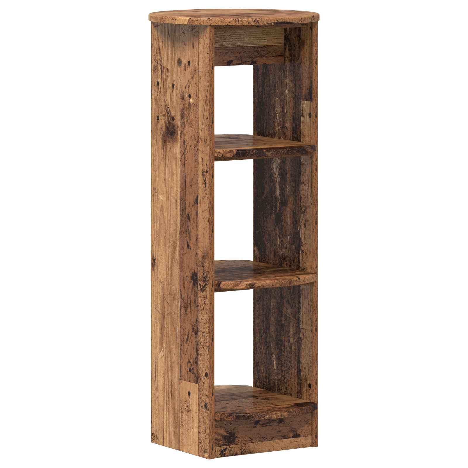 Meuble d'appoint Bois ancien 40 x 40 x 100 cm Bois d’ingénierie - XIOS