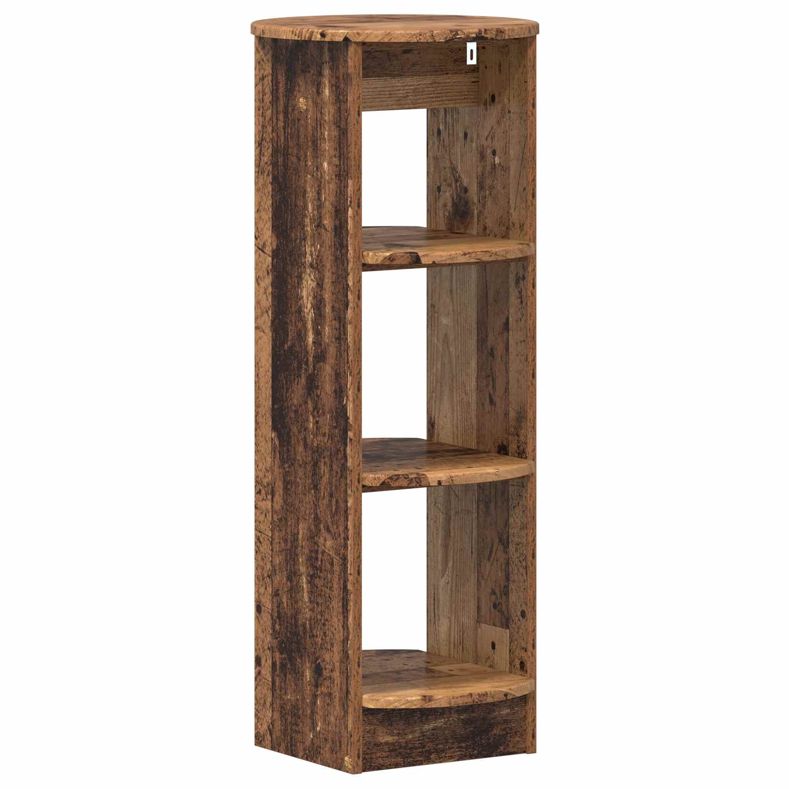 Meuble d'appoint Bois ancien 40 x 40 x 100 cm Bois d’ingénierie - XIOS