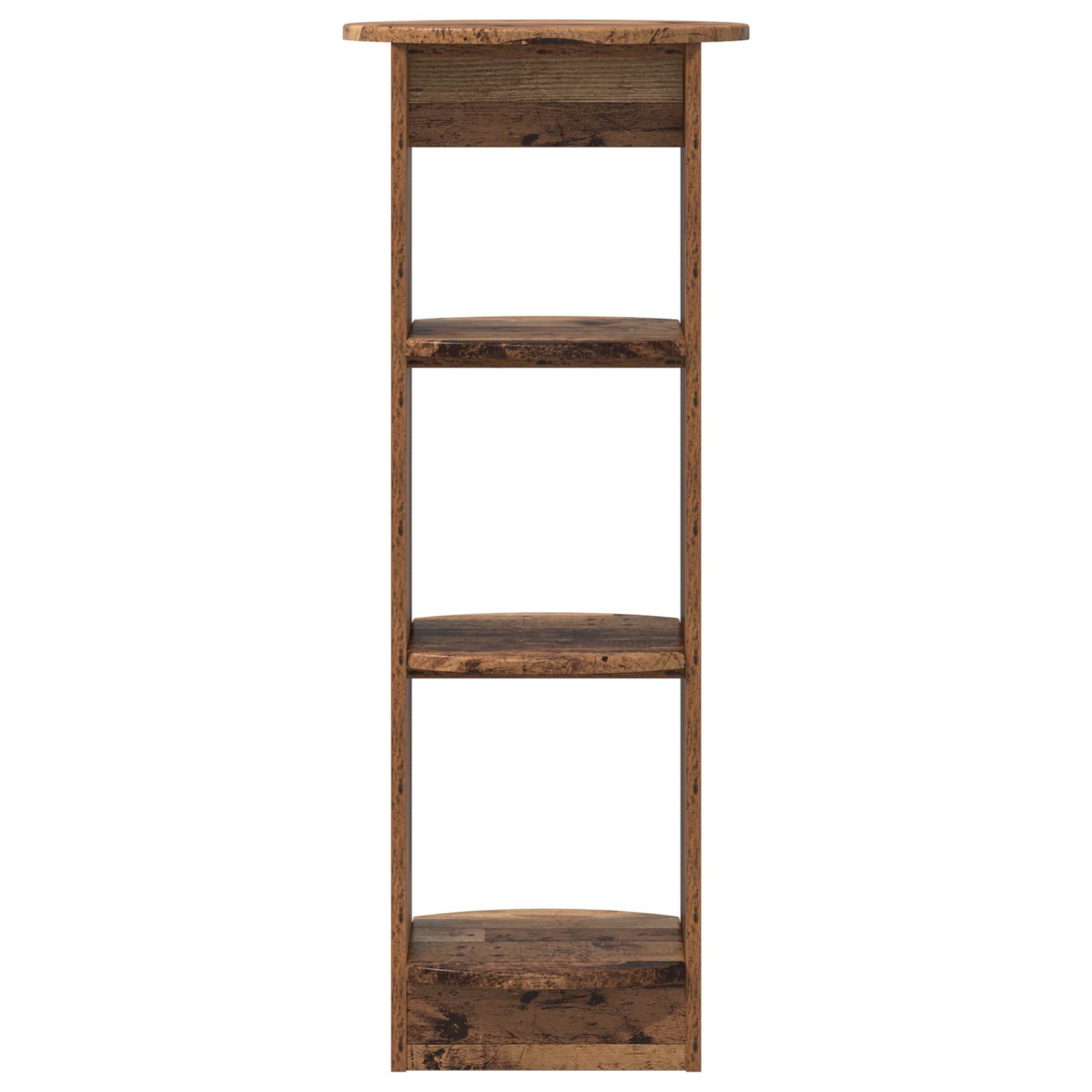 Meuble d'appoint Bois ancien 40 x 40 x 100 cm Bois d’ingénierie - XIOS
