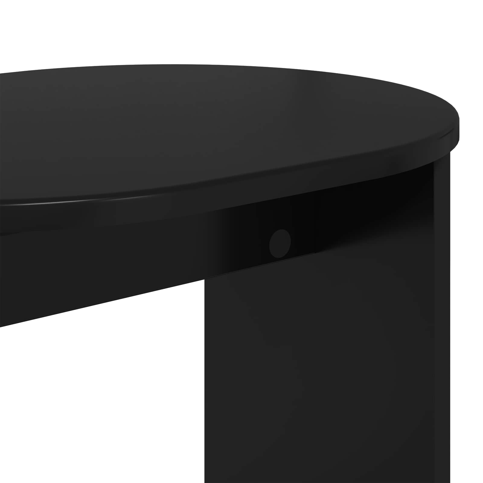 Table d'appoint Noir 50 x 39,5 x 55 cm Bois d'ingénierie - XIOS