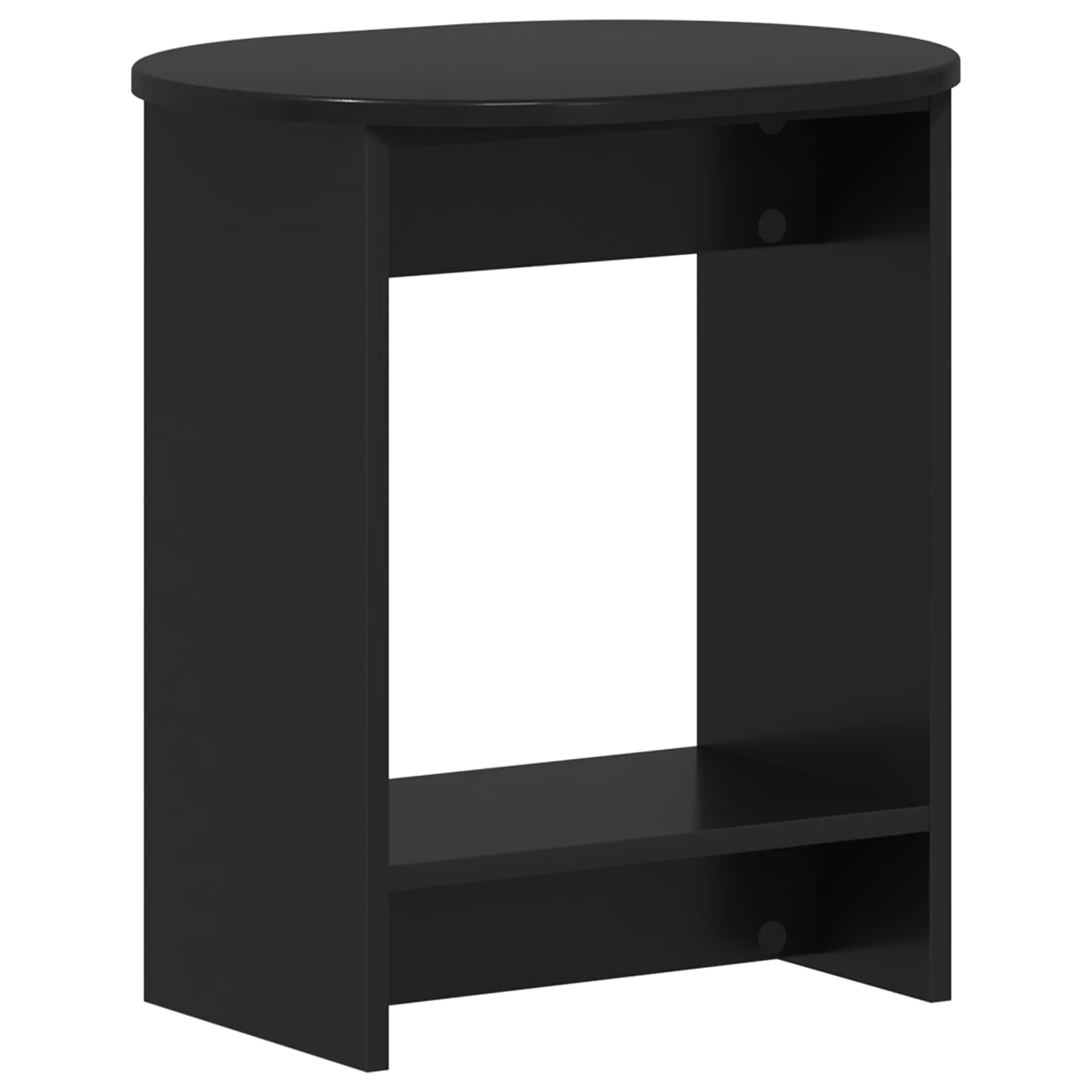 Table d'appoint Noir 50 x 39,5 x 55 cm Bois d'ingénierie - XIOS