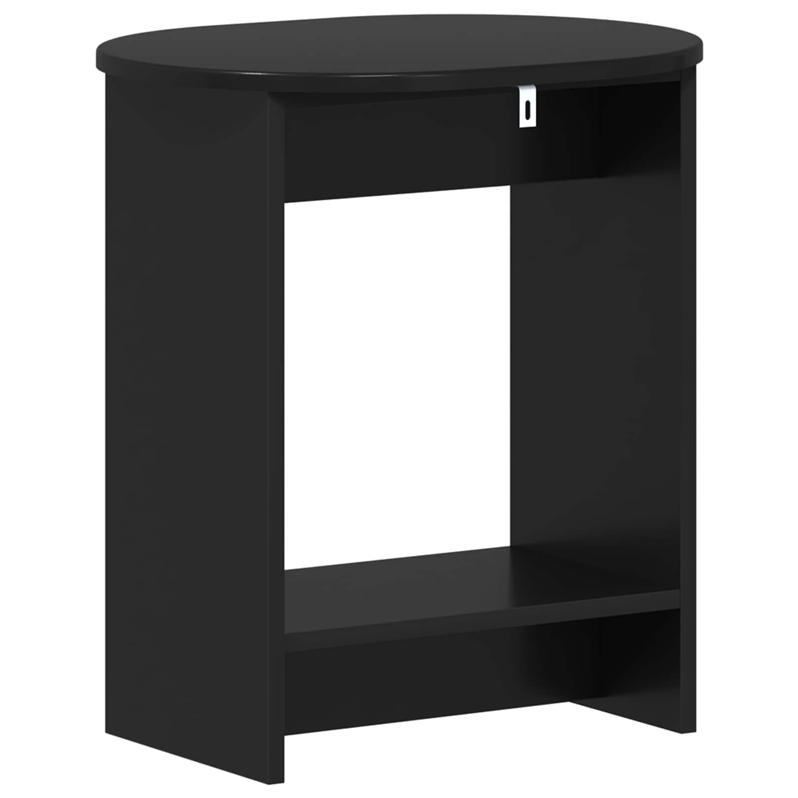 Table d'appoint Noir 50 x 39,5 x 55 cm Bois d'ingénierie - XIOS