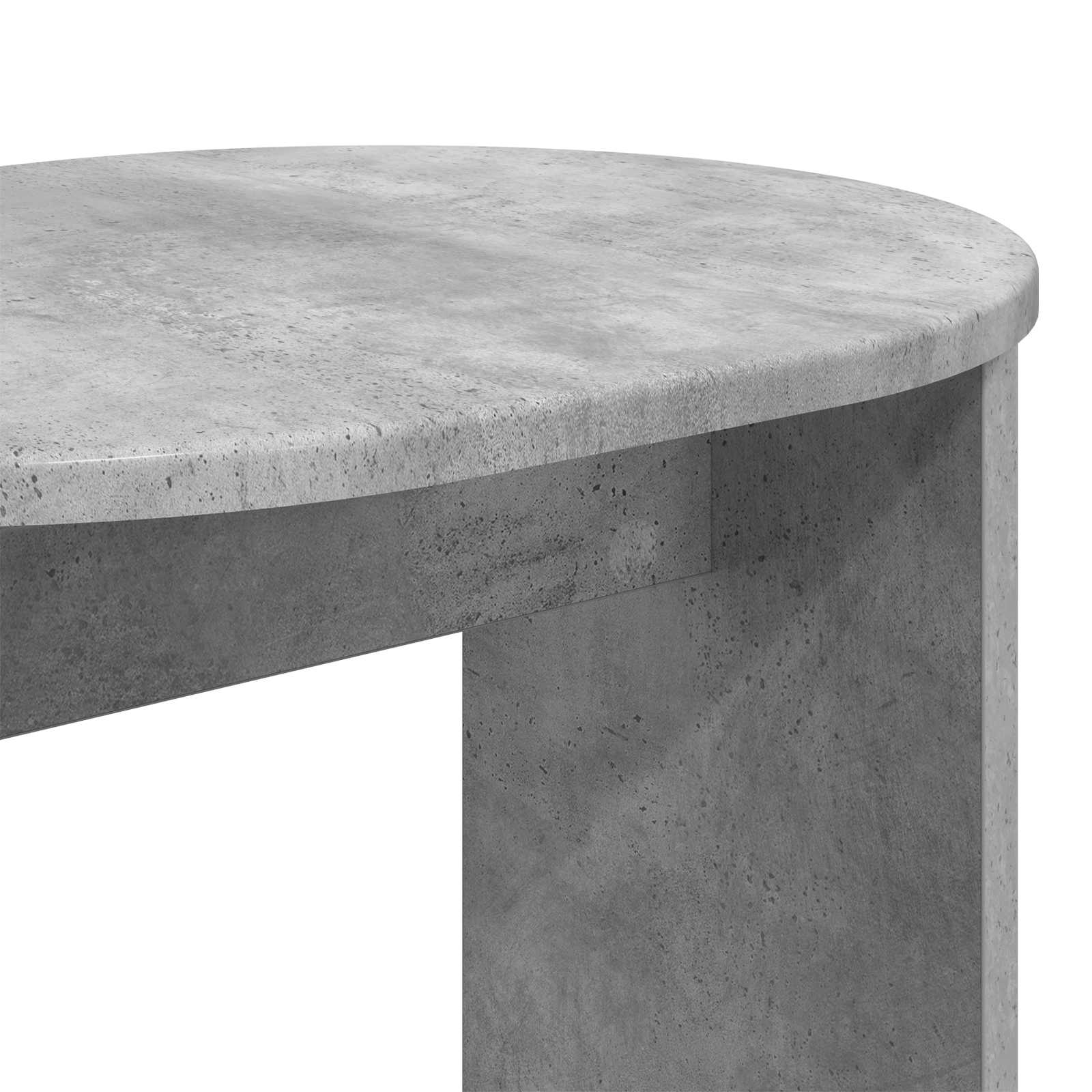 Table d'appoint Gris béton 50 x 39,5 x 55 cm Bois d'ingénierie - XIOS