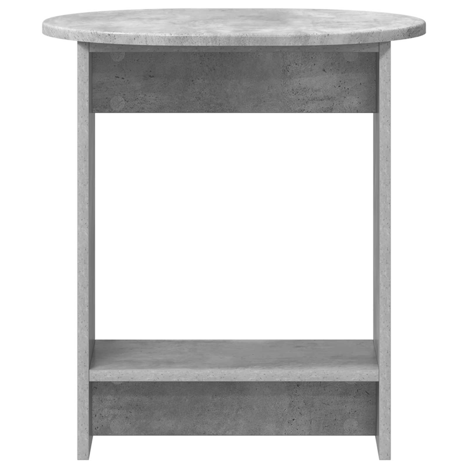 Table d'appoint Gris béton 50 x 39,5 x 55 cm Bois d'ingénierie - XIOS