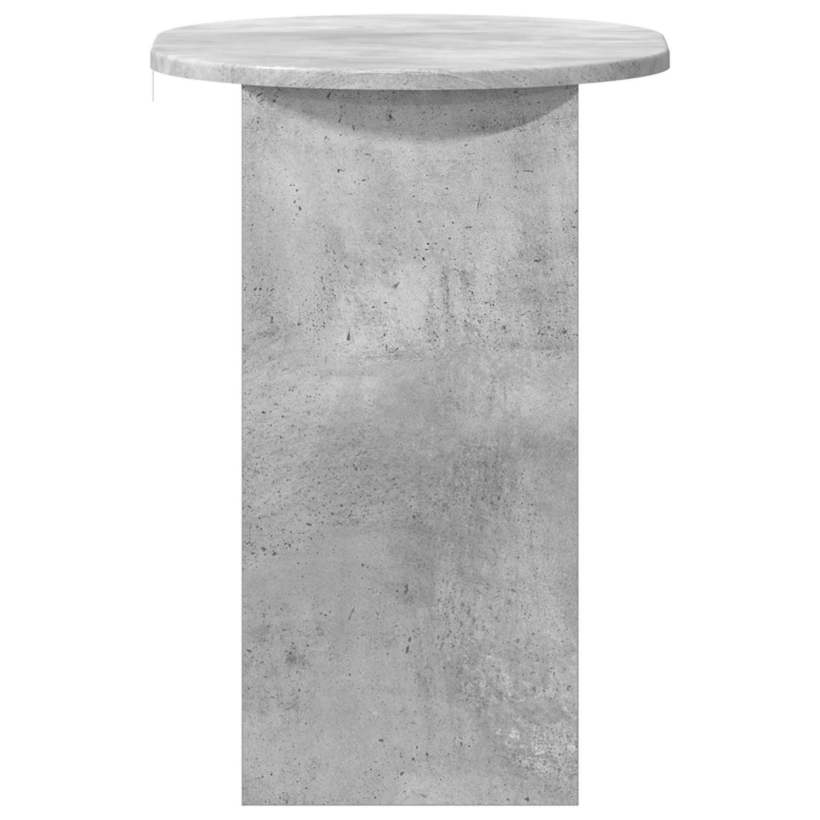 Table d'appoint Gris béton 50 x 39,5 x 55 cm Bois d'ingénierie - XIOS