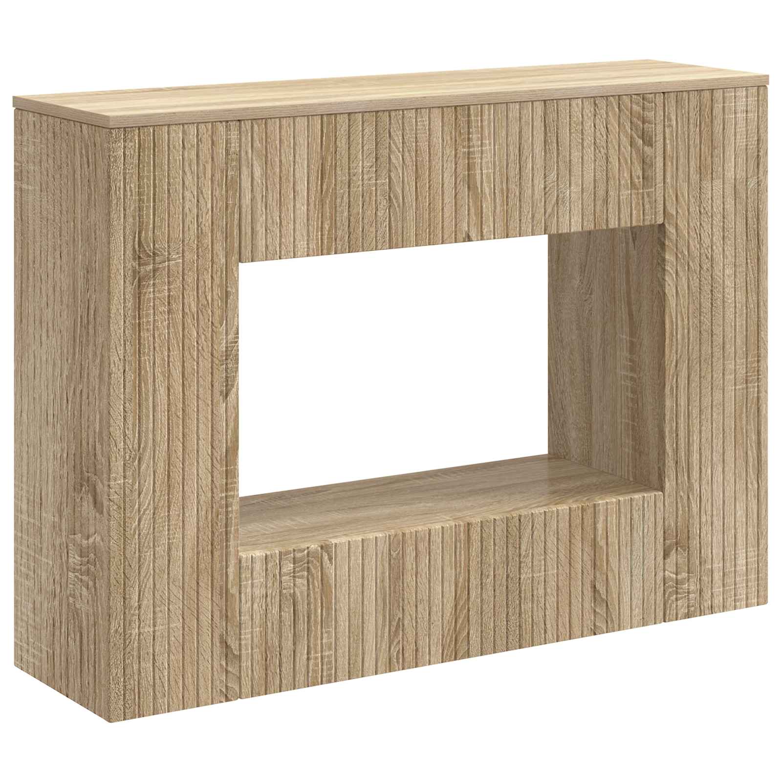 Table console Chêne Sonoma 101 x 29 x 74 cm Bois d’ingénierie - XIOS