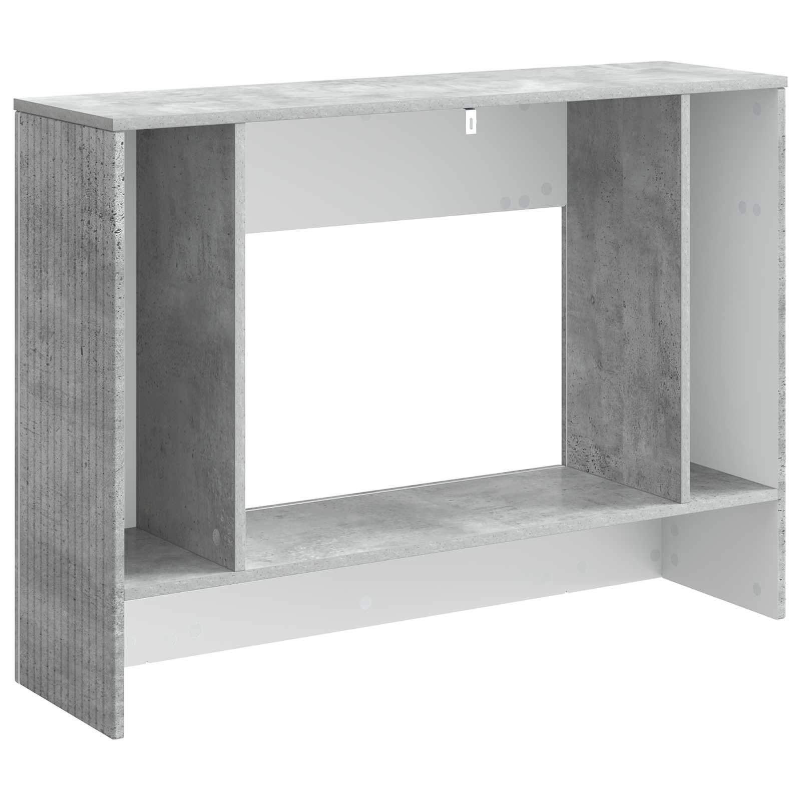 Table console Gris Béton 101 x 29 x 74 cm Bois d’ingénierie - XIOS