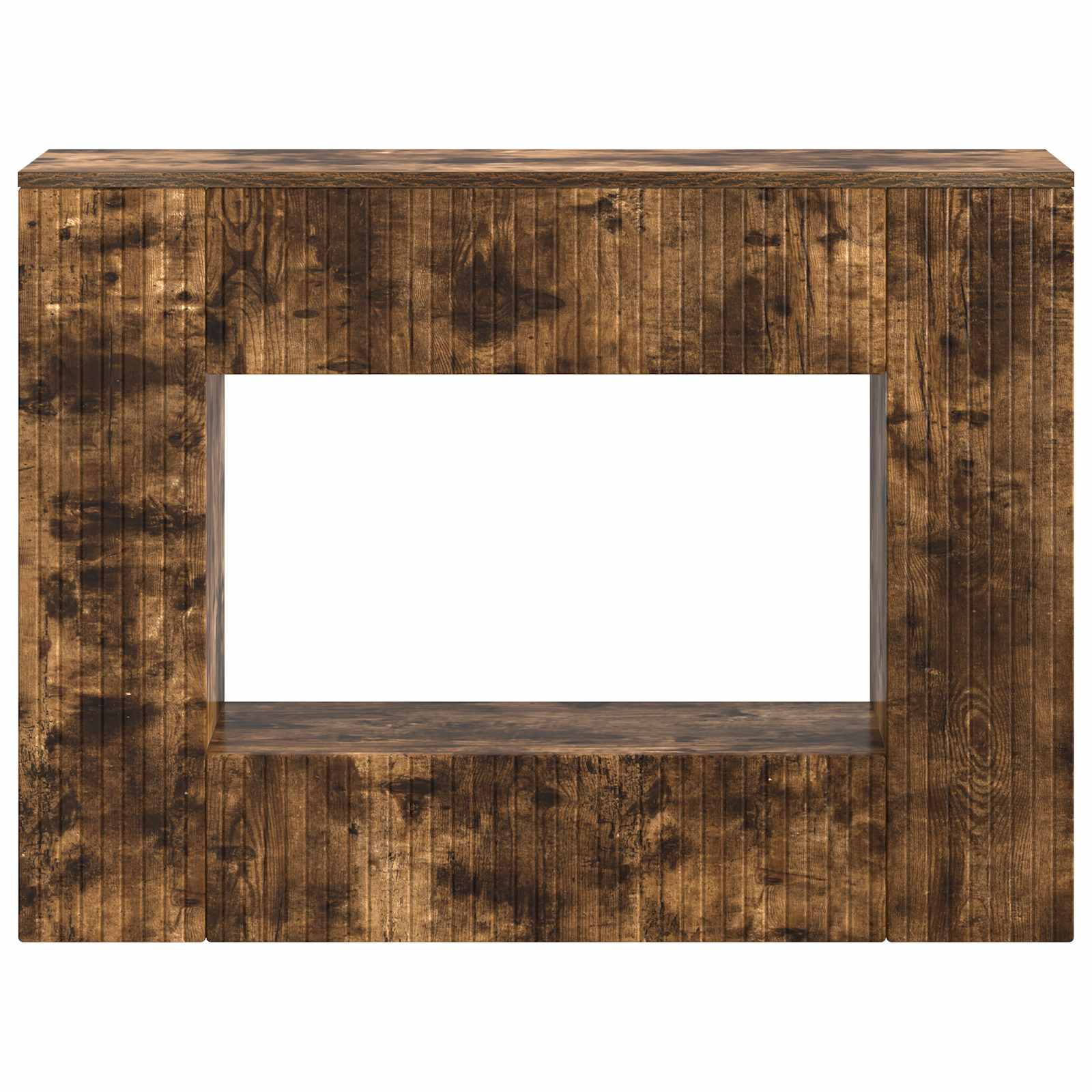 Table console Chêne Fumé 101 x 29 x 74 cm Bois d’ingénierie - XIOS