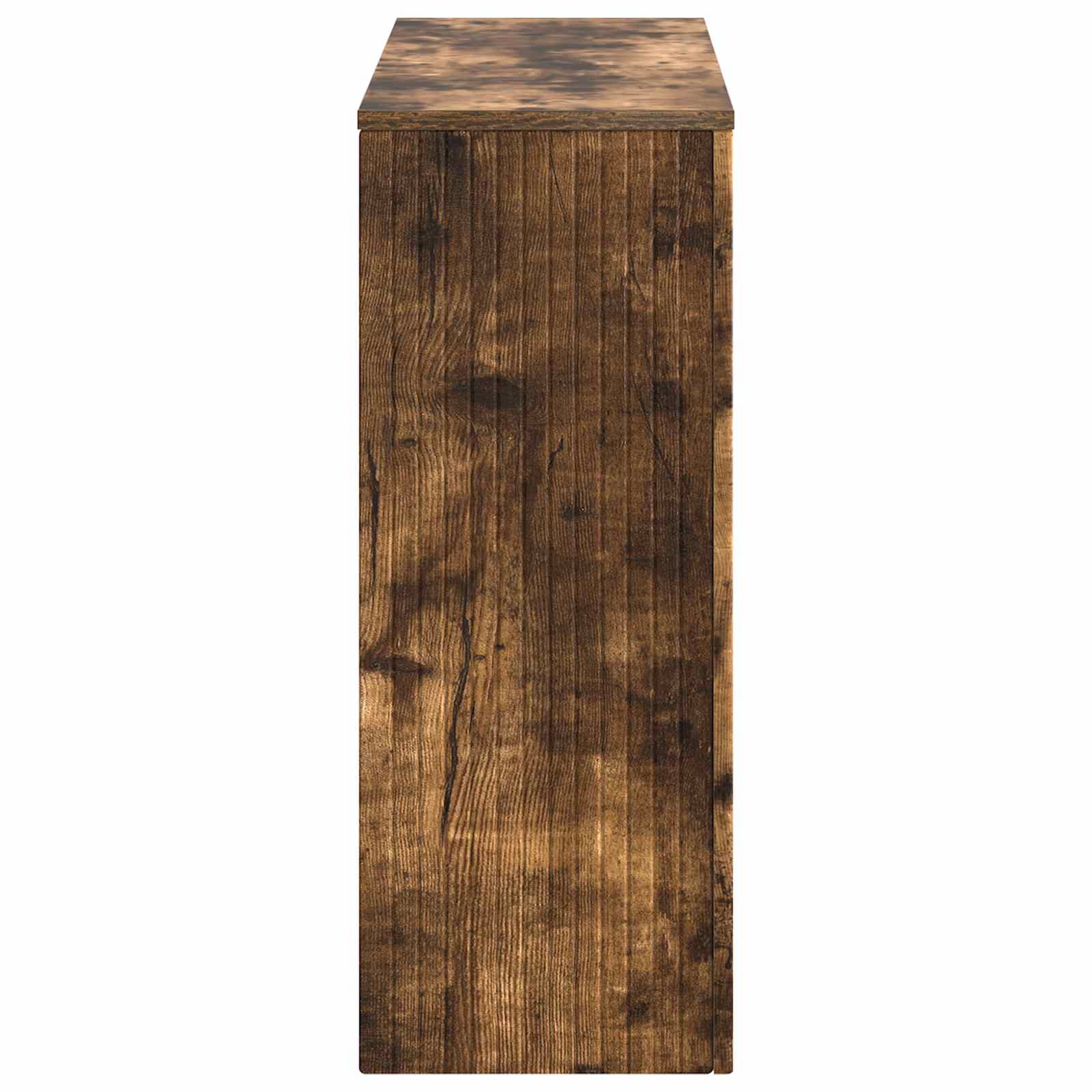 Table console Chêne Fumé 101 x 29 x 74 cm Bois d’ingénierie - XIOS