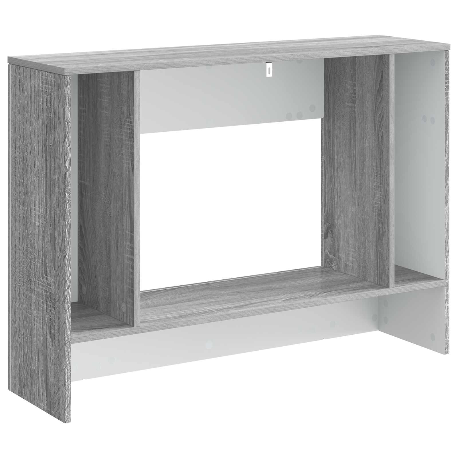 Table console Gris Sonoma 101 x 29 x 74 cm Bois d’ingénierie - XIOS