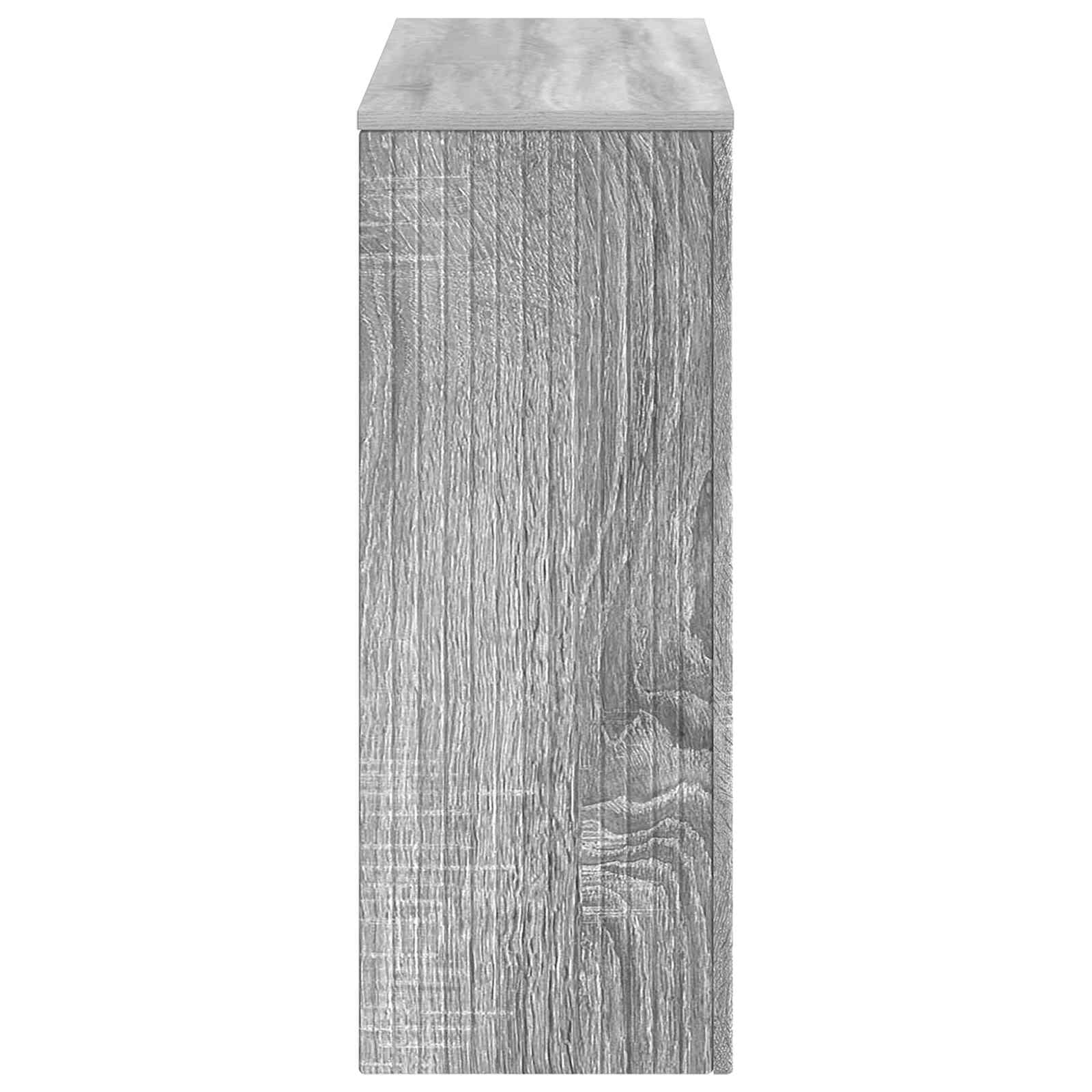 Table console Gris Sonoma 101 x 29 x 74 cm Bois d’ingénierie - XIOS