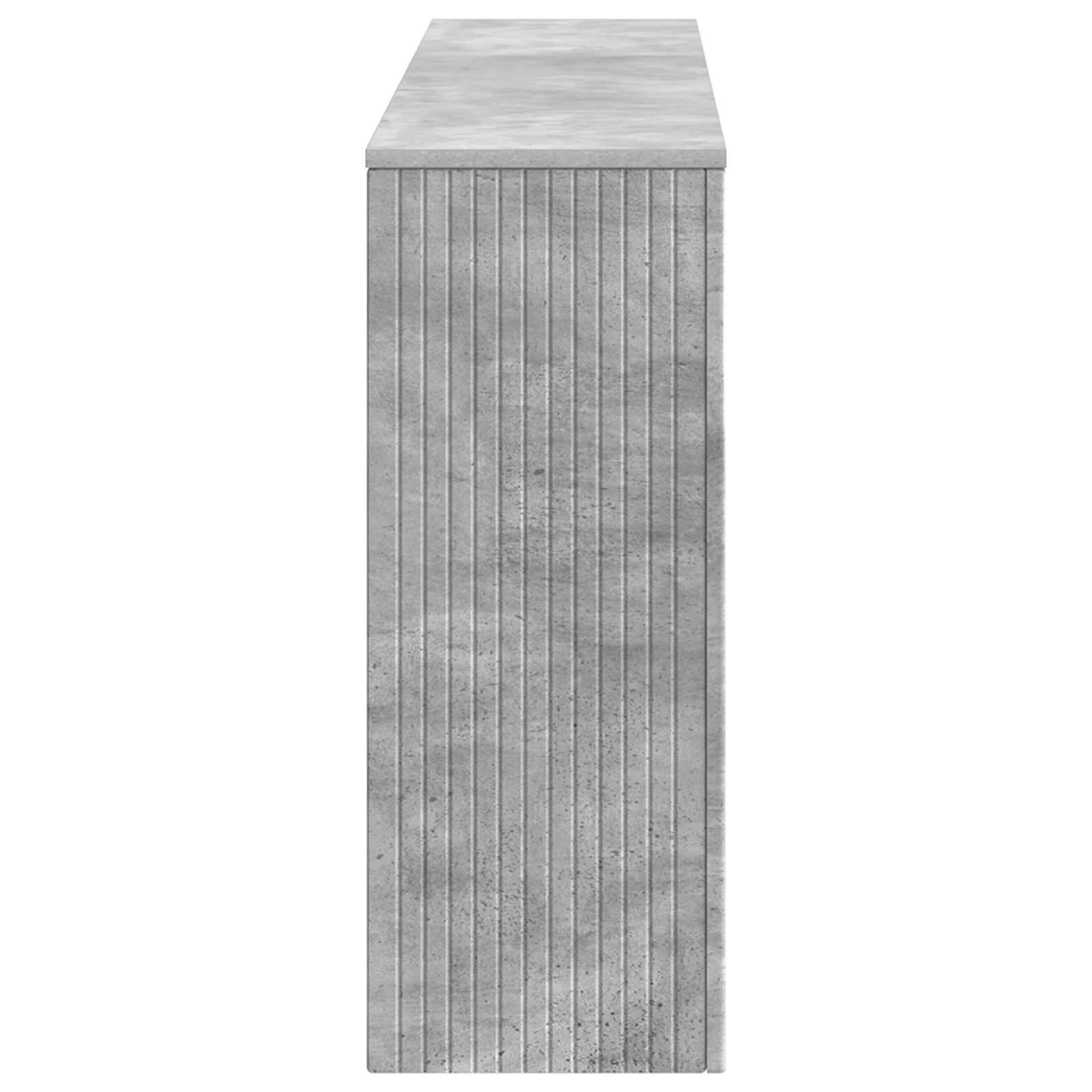 Table console Gris Béton 155 x 29 x 74 cm Bois d’ingénierie - XIOS