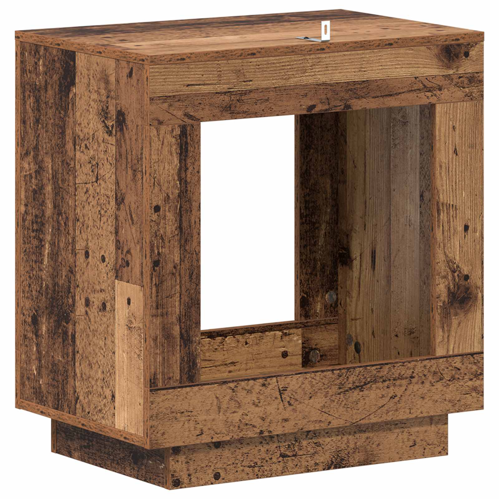 Table d'appoint Bois ancien 60 x 40 x 65 cm Bois d'ingénierie - XIOS