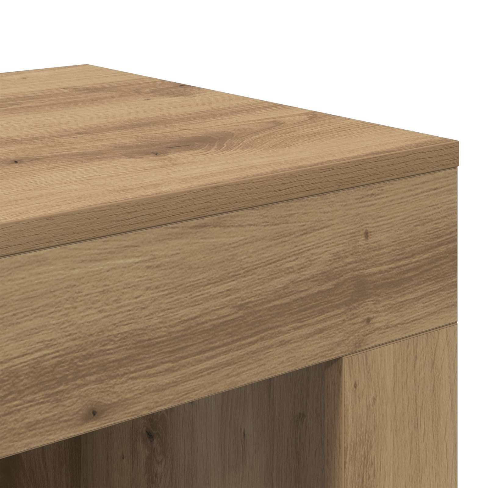Table d'appoint Chêne artisanal 60 x 40 x 65 cm - XIOS