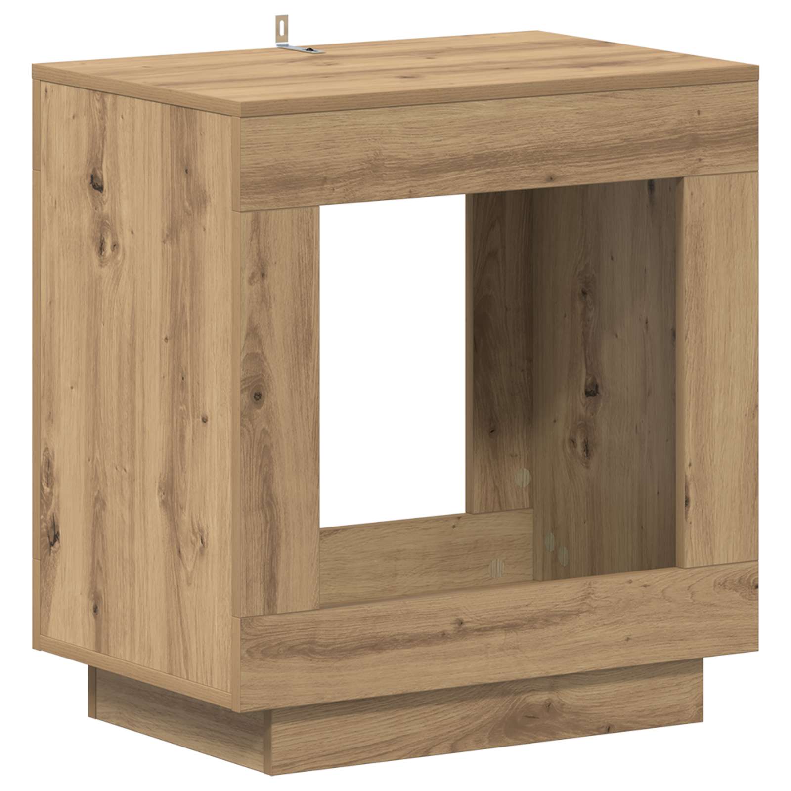 Table d'appoint Chêne artisanal 60 x 40 x 65 cm - XIOS