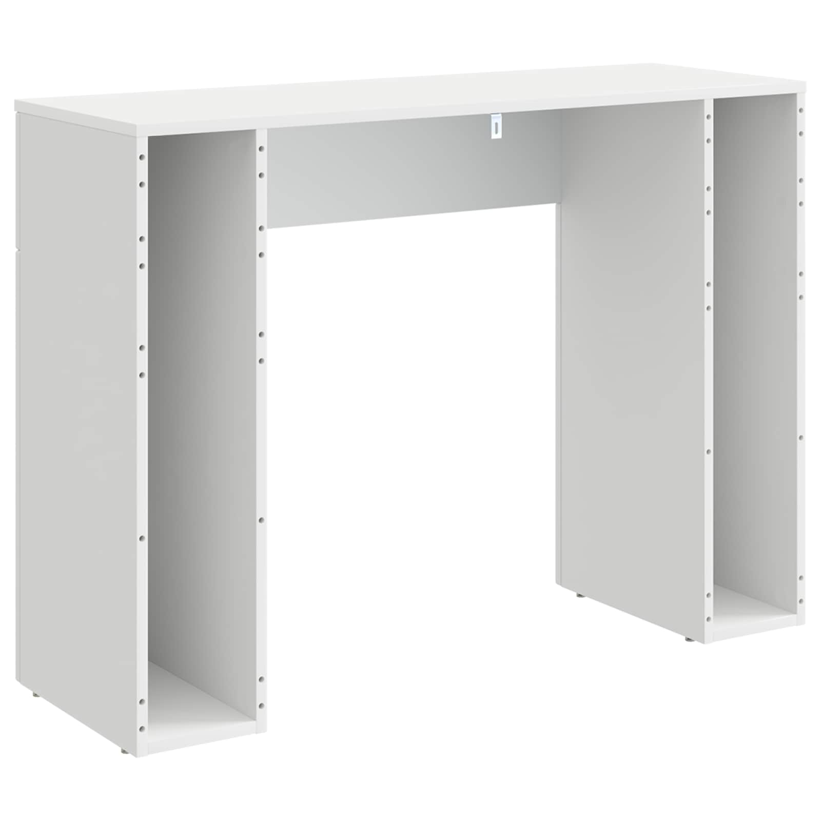 Table basse Blanc 102 x 35 x 75 cm Bois d'ingénierie - XIOS
