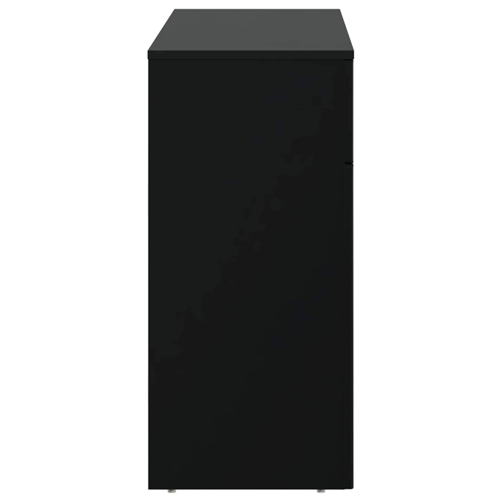 Table basse Noir 102 x 35 x 75 cm Bois d'ingénierie - XIOS