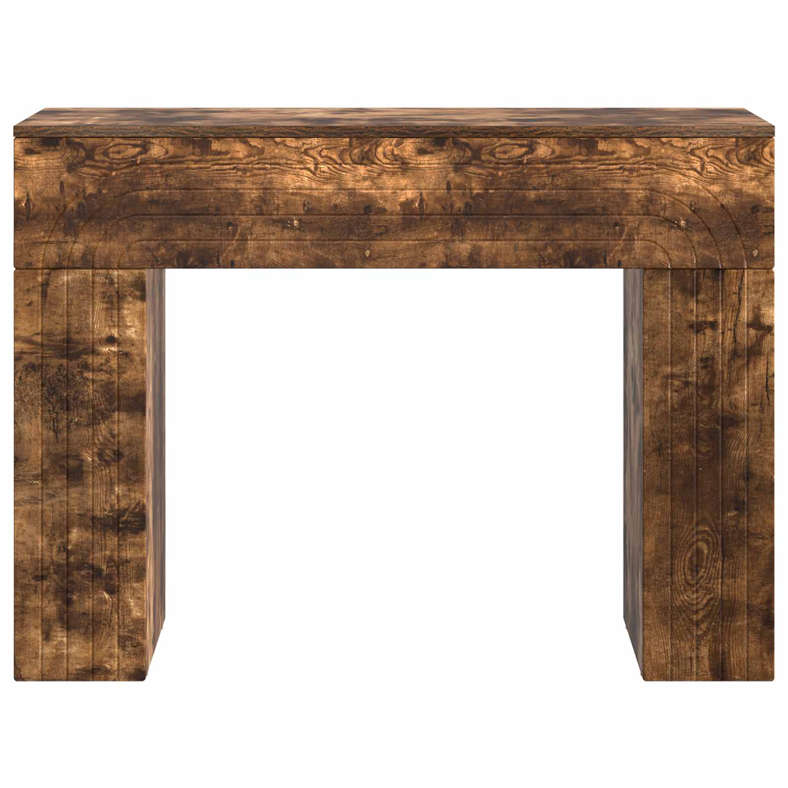 Table basse Chêne fumé 102 x 35 x 75 cm Bois d'ingénierie - XIOS