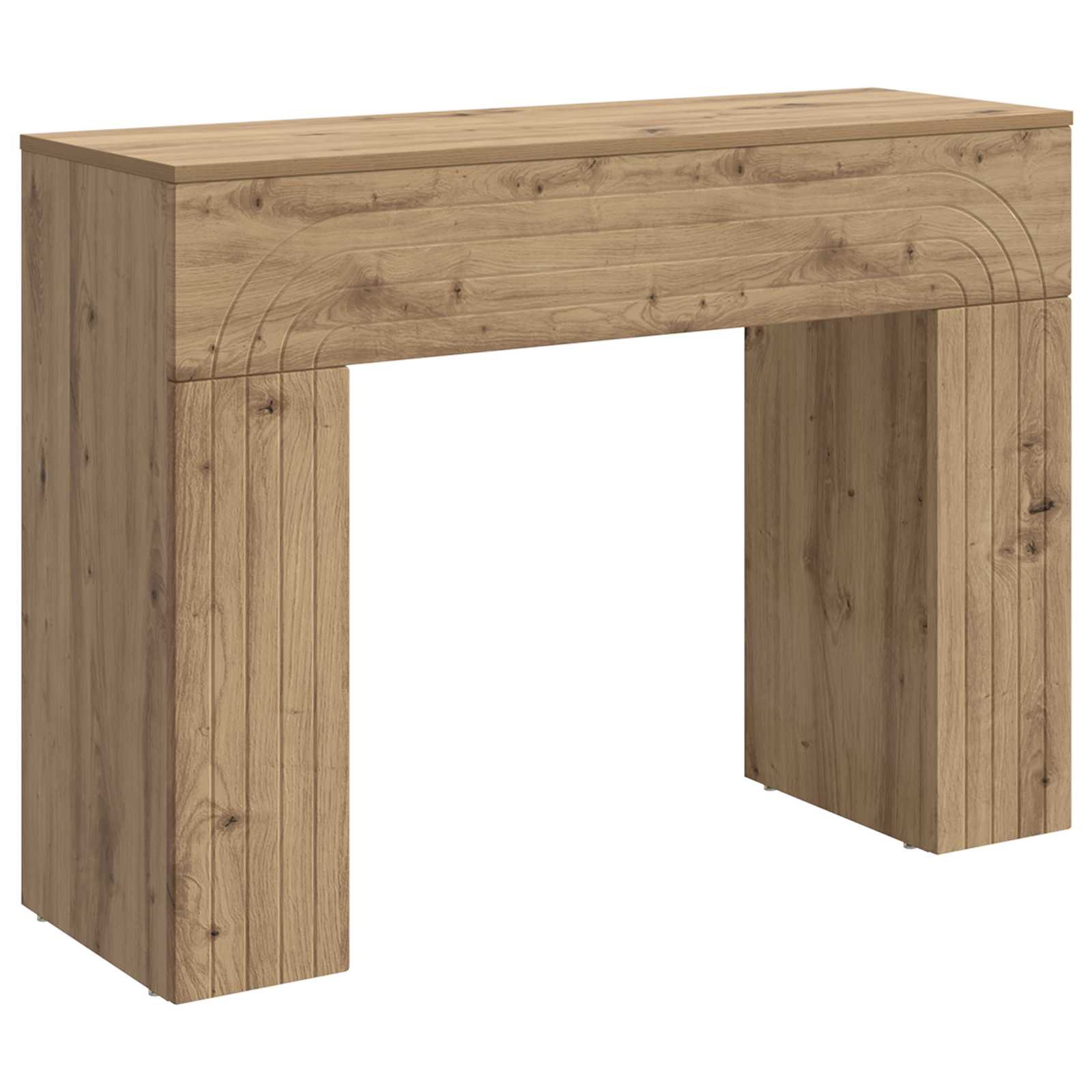 Table basse Chêne artisanal 102 x 35 x 75 cm Bois d'ingénierie - XIOS