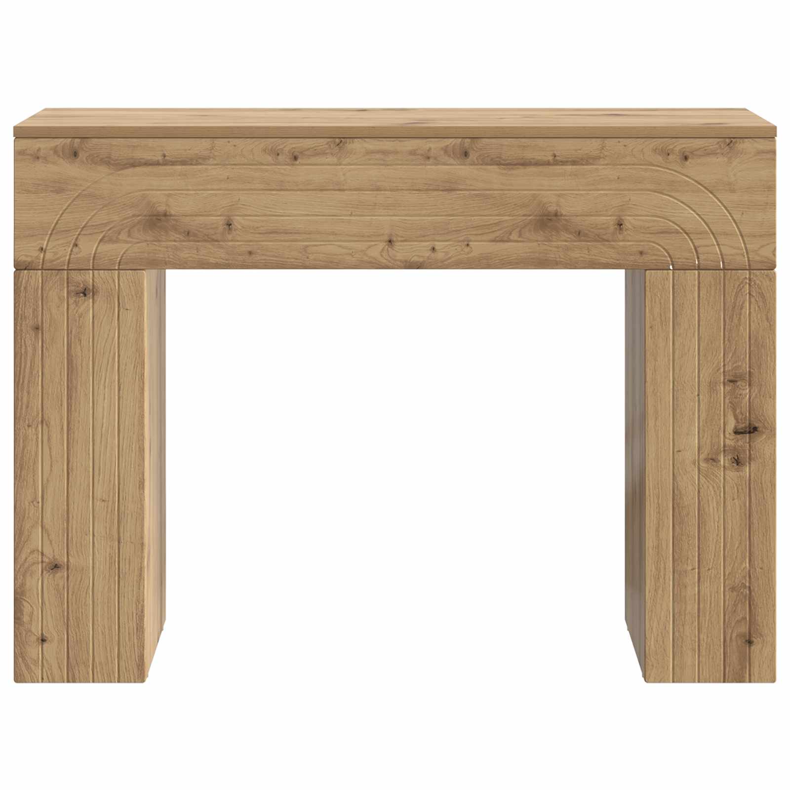Table basse Chêne artisanal 102 x 35 x 75 cm Bois d'ingénierie - XIOS
