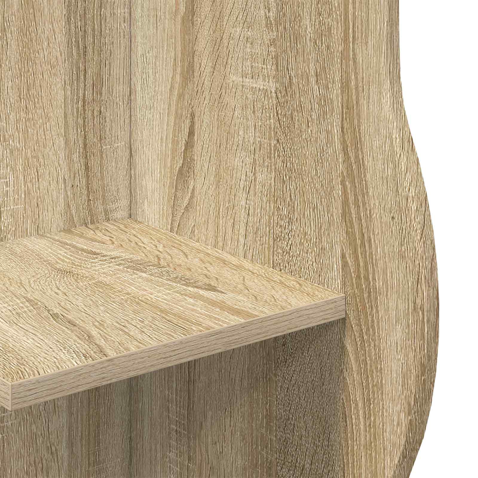 Étagère d'angle Chêne Sonoma 34 x 33 x 102 cm Bois d'ingénierie - XIOS