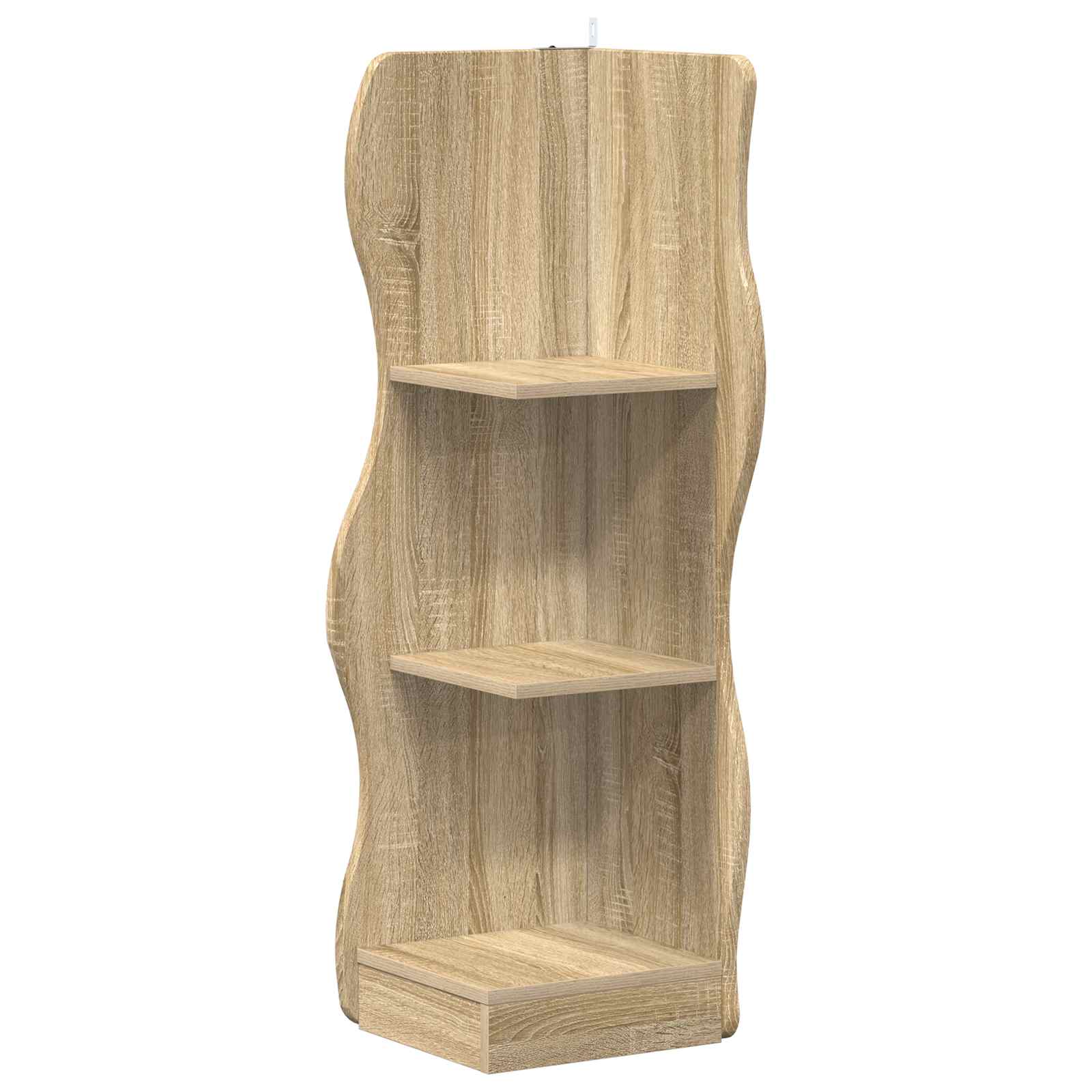 Étagère d'angle Chêne Sonoma 34 x 33 x 102 cm Bois d'ingénierie - XIOS