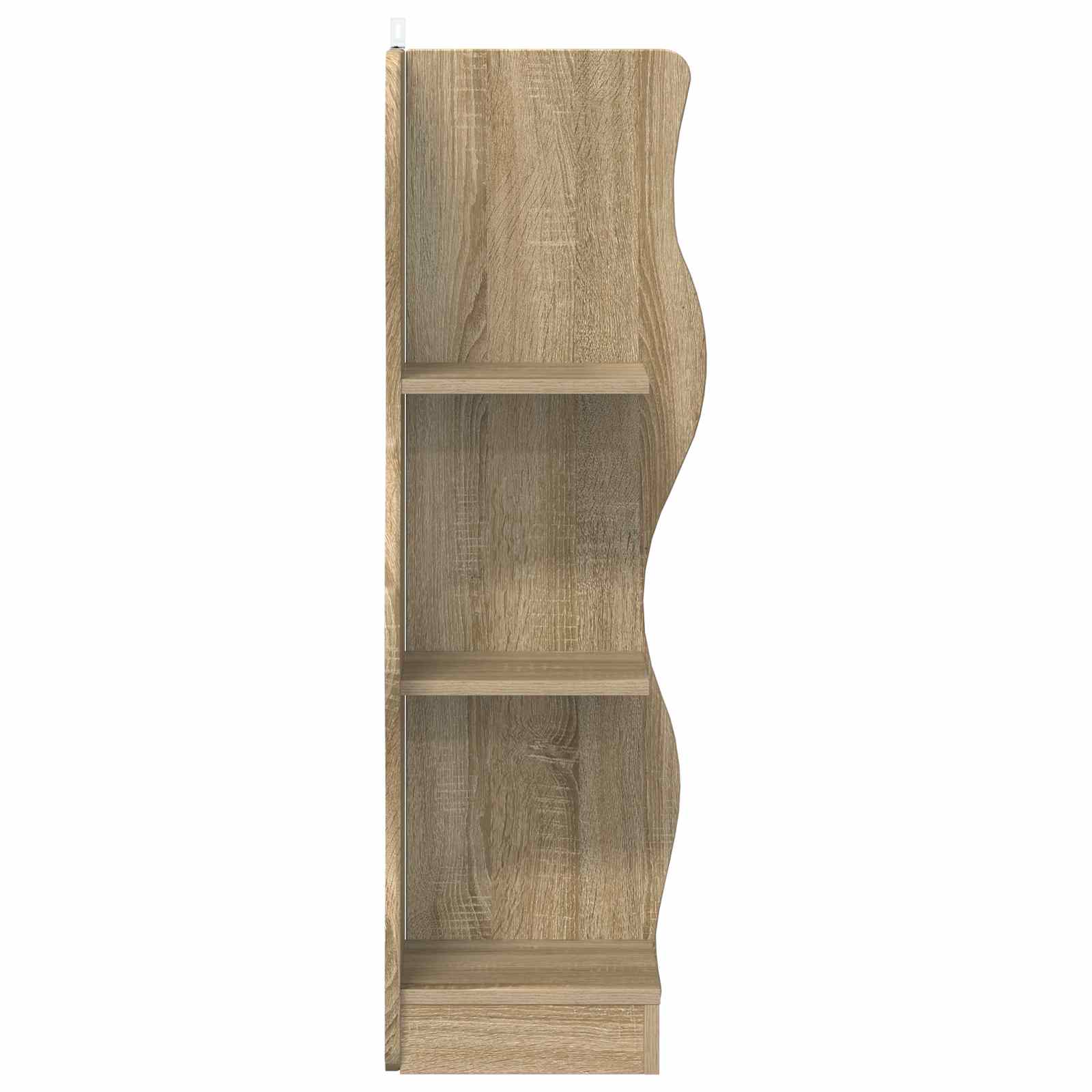 Étagère d'angle Chêne Sonoma 34 x 33 x 102 cm Bois d'ingénierie - XIOS