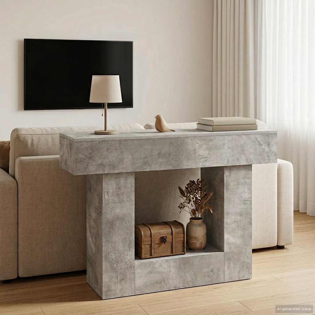 Gris Béton 101 x 30 x 74 cm - XIOS
