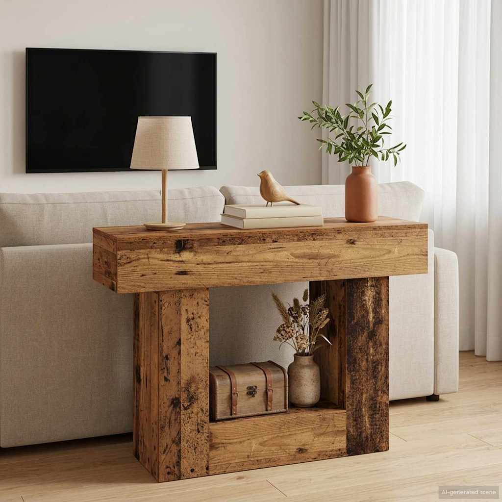 Bois ancien 101 x 30 x 74 cm - XIOS