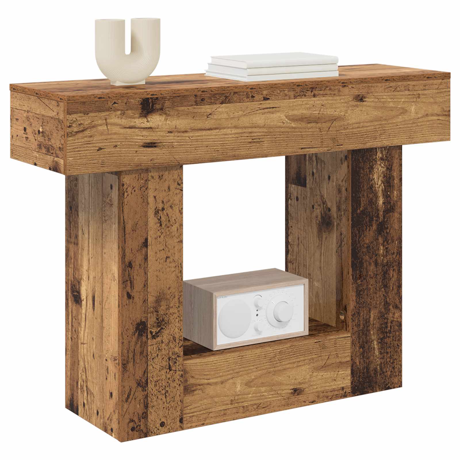 Bois ancien 101 x 30 x 74 cm - XIOS