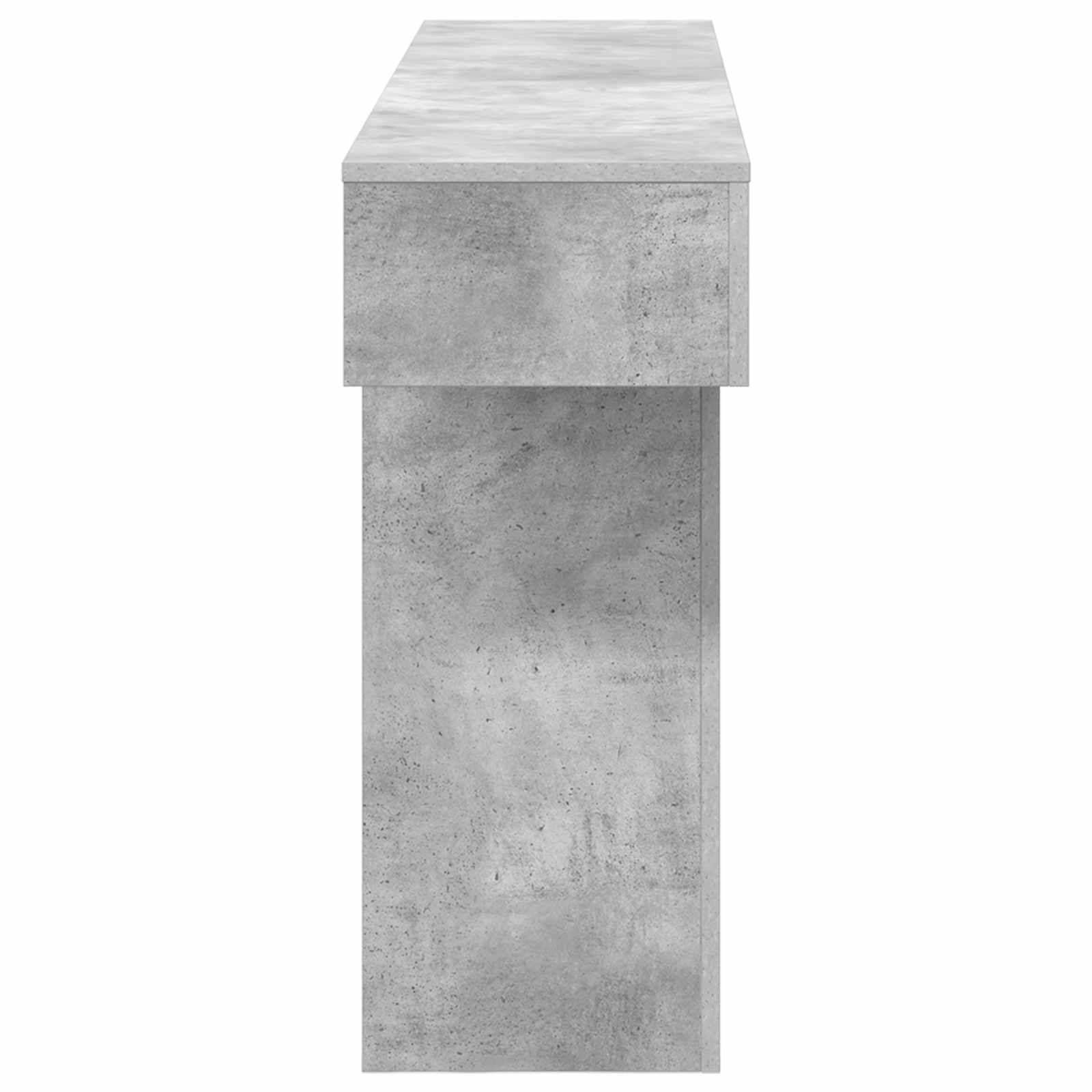 Gris Béton 160 x 30 x 74 cm - XIOS